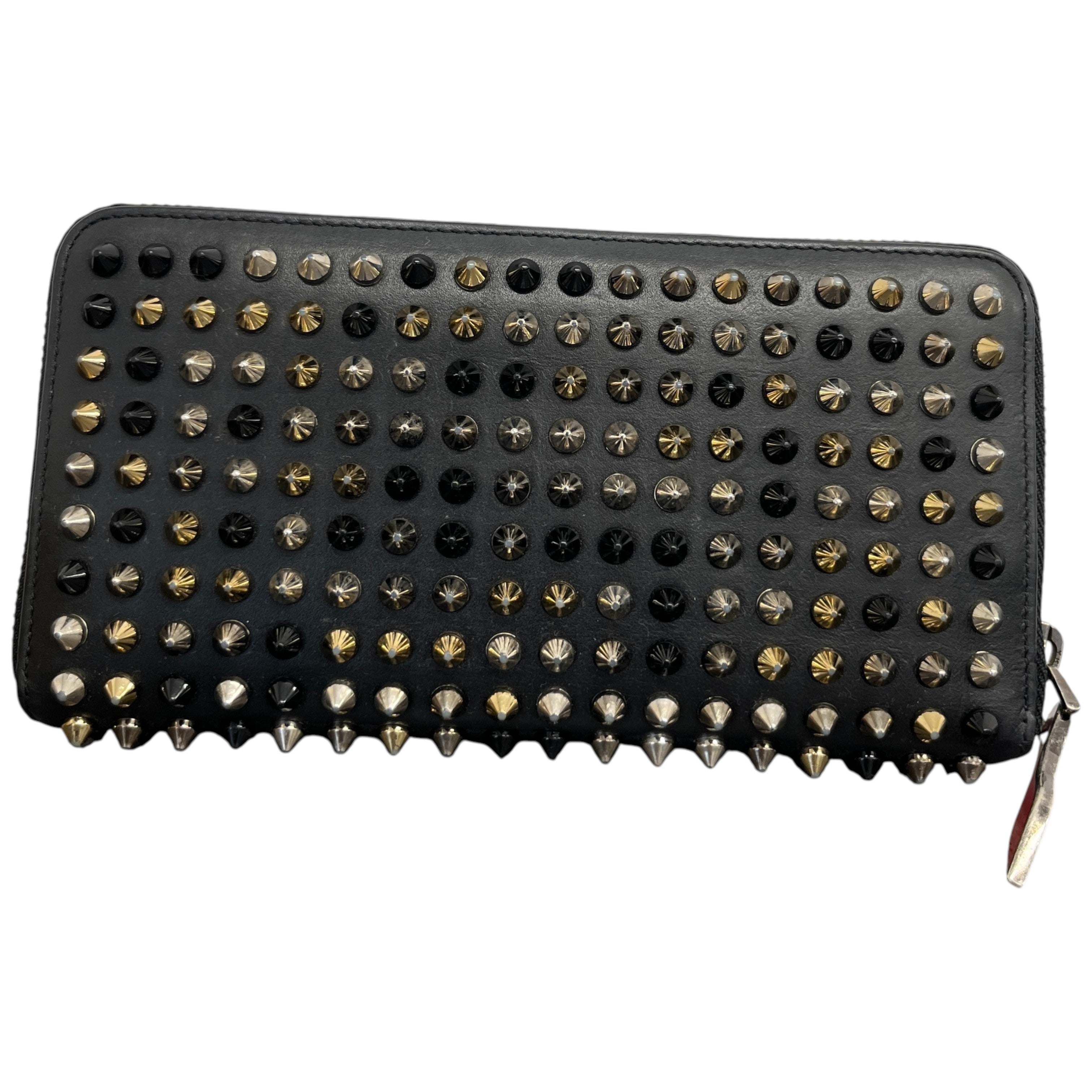 Women's Embellished Spike Purse Black