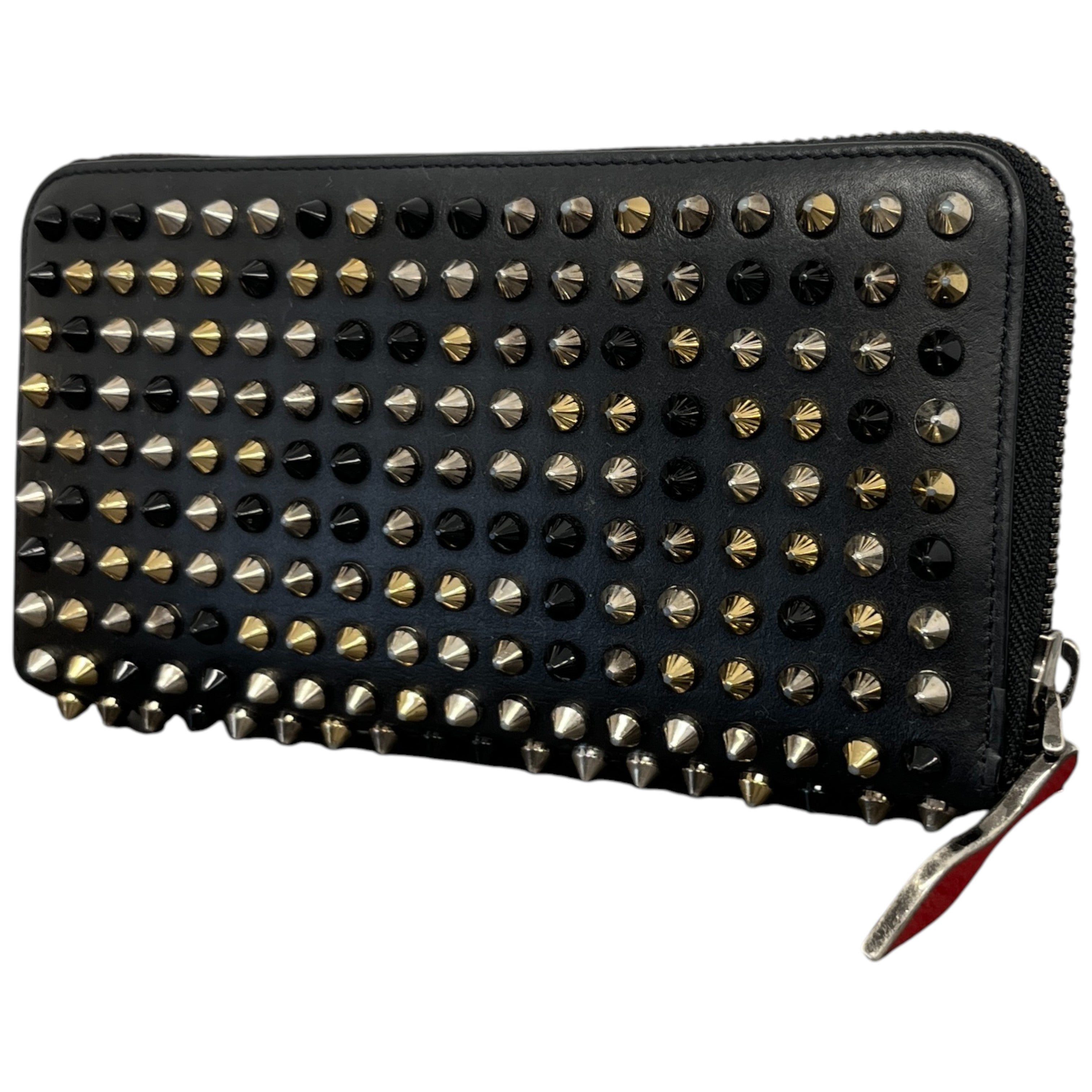 Women's Embellished Spike Purse Black