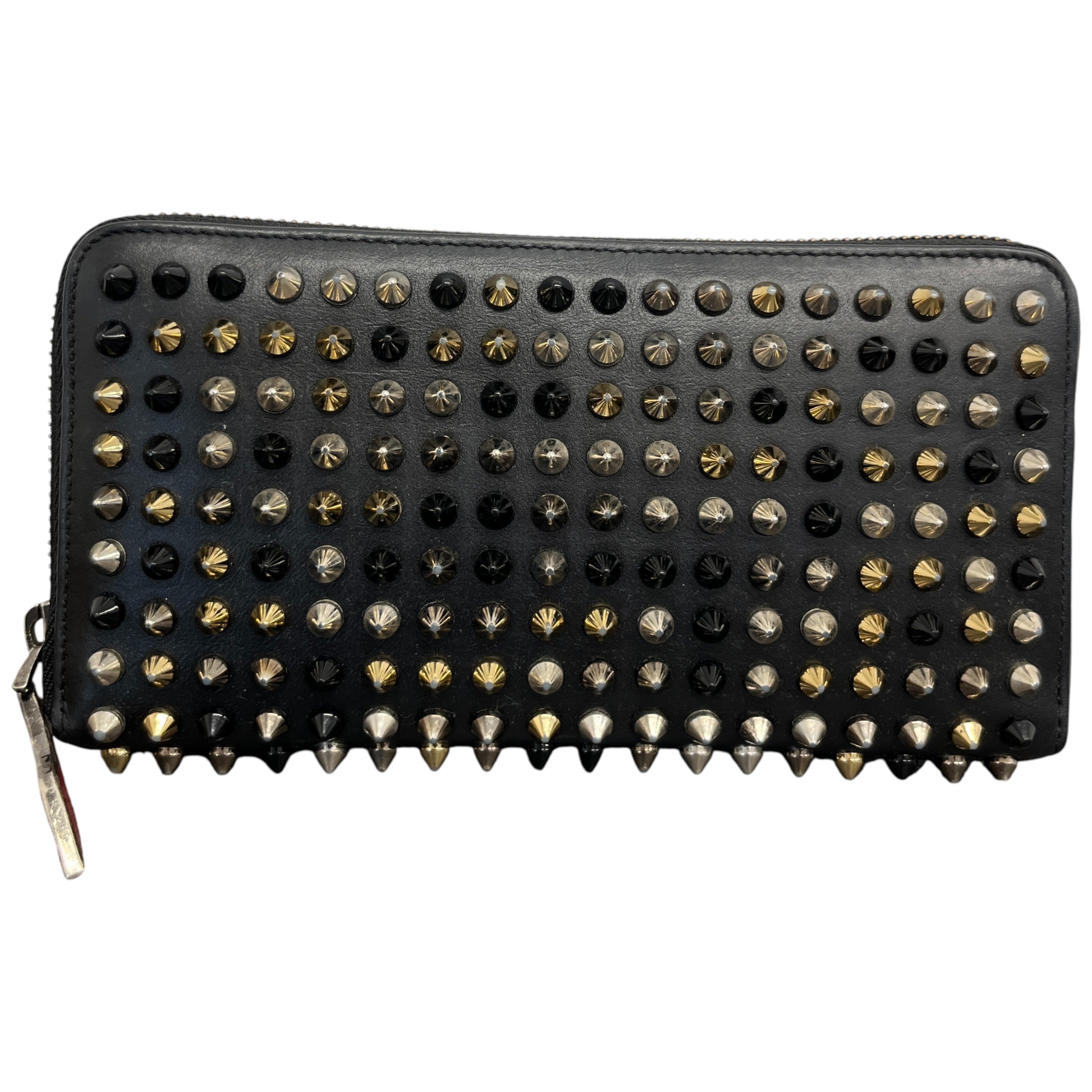 Women's Embellished Spike Purse Black