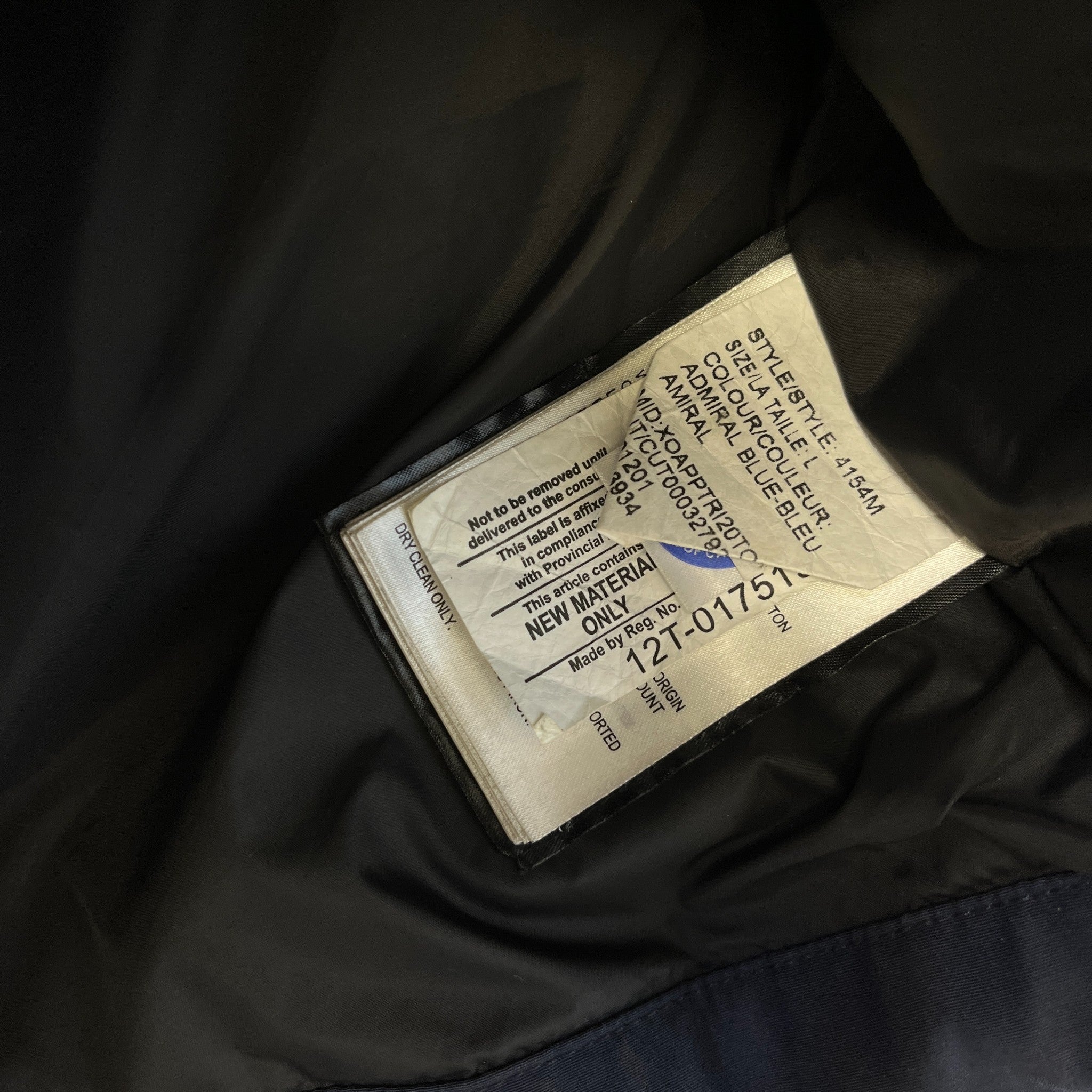 Men's Freestyle Crew Gilet Navy Size L