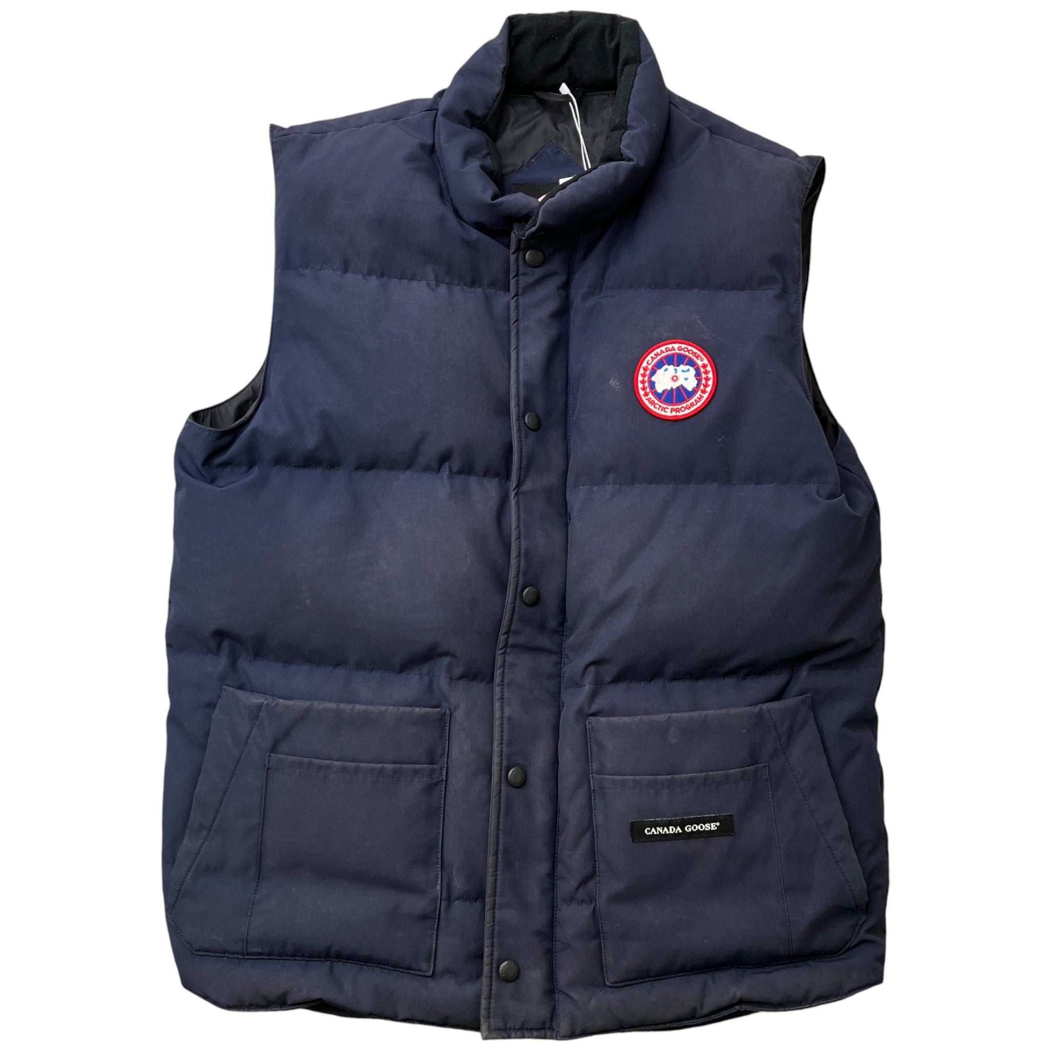 Men's Freestyle Crew Gilet Navy Size L