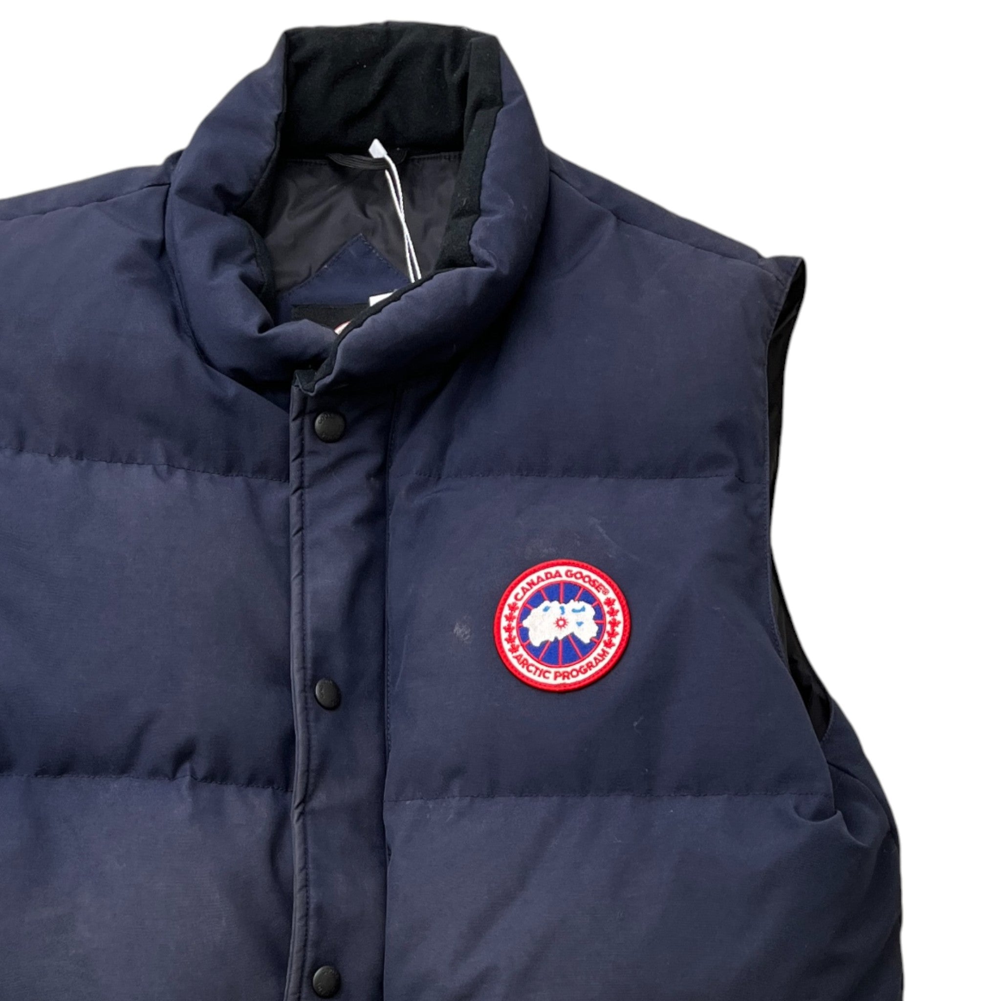 Men's Freestyle Crew Gilet Navy Size L