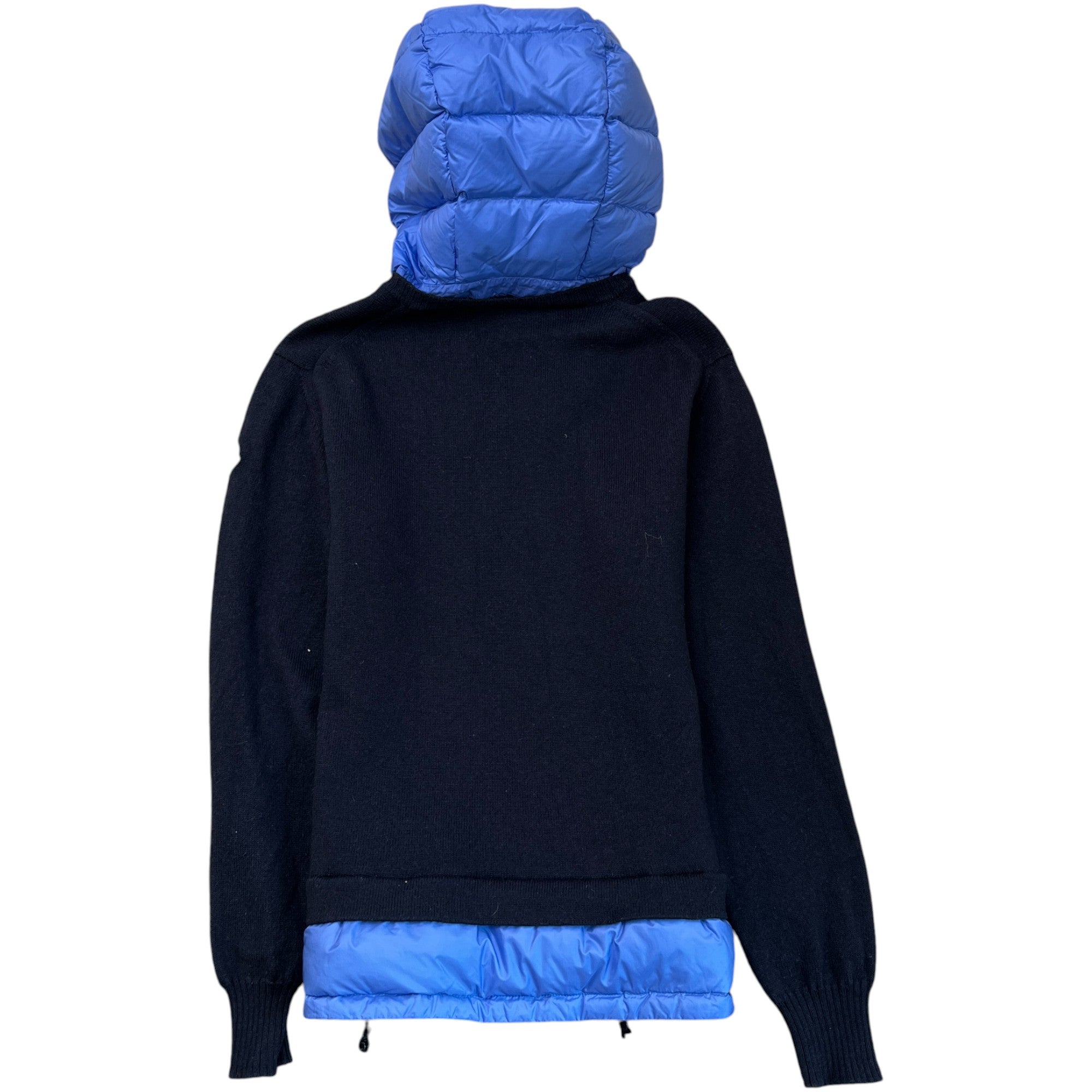 Men's Maglione Padded Hoodie Navy Size L