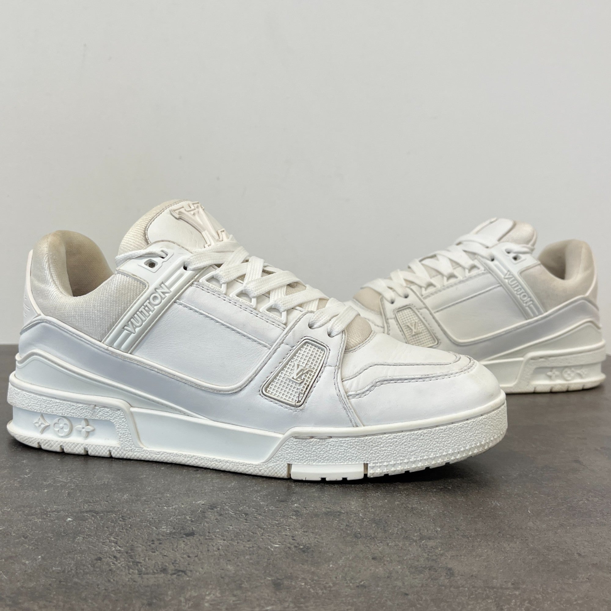 Men's Lv Low Trainers White Size EU 40.5 / UK 6.5