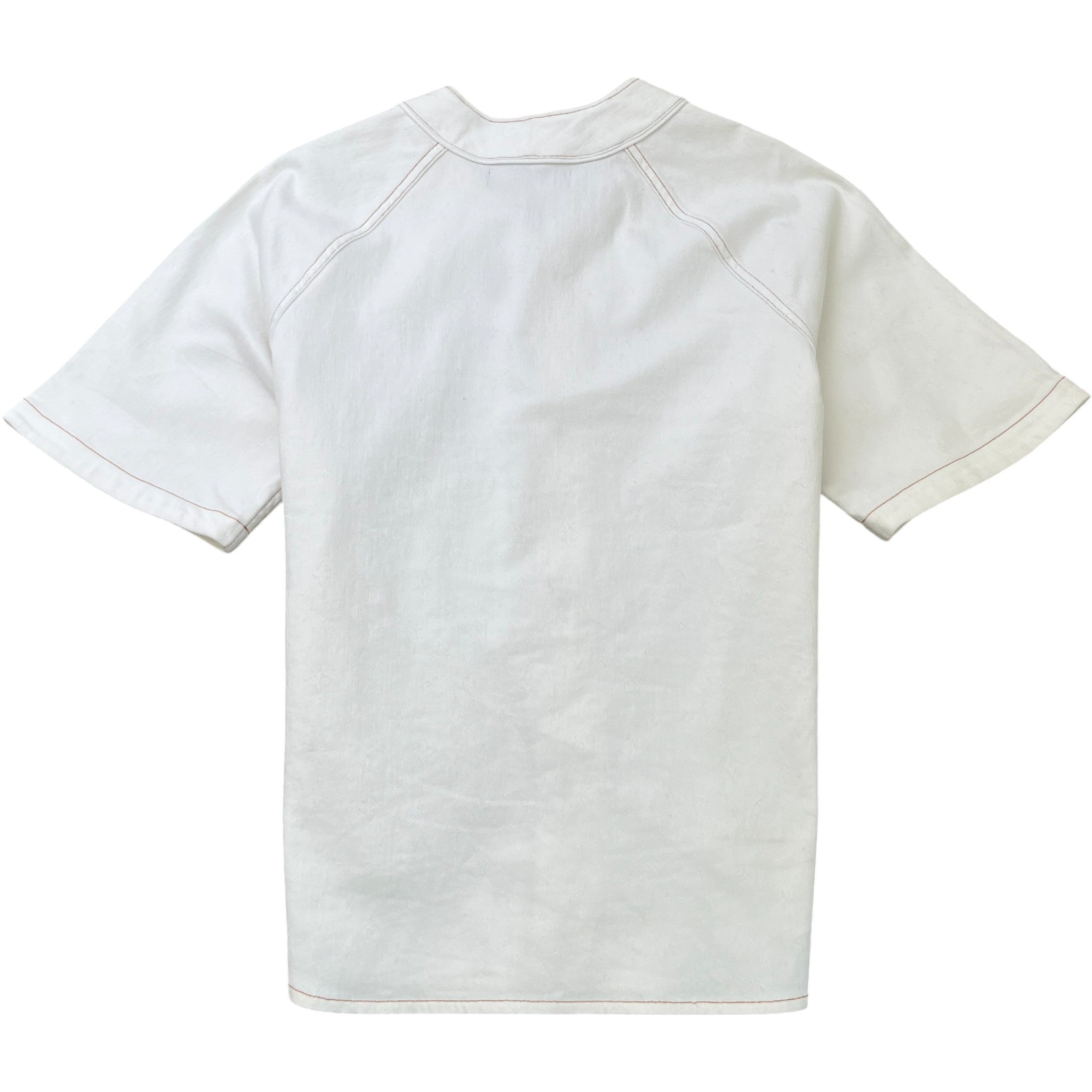 Men's Monogram Baseball Shirt White Size L