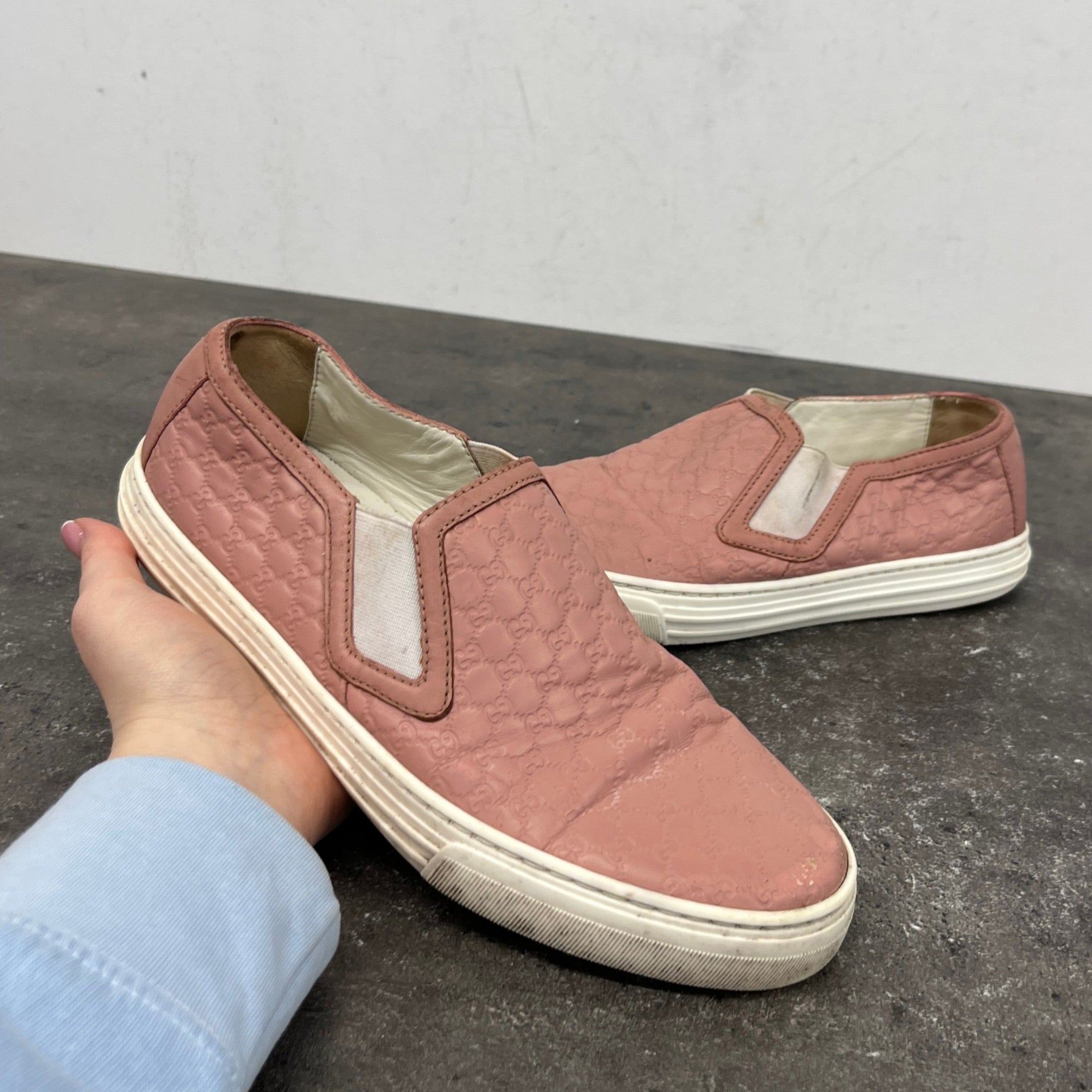 Women's Gg Supreme Low Trainers Pink Size EU 37 / UK 4