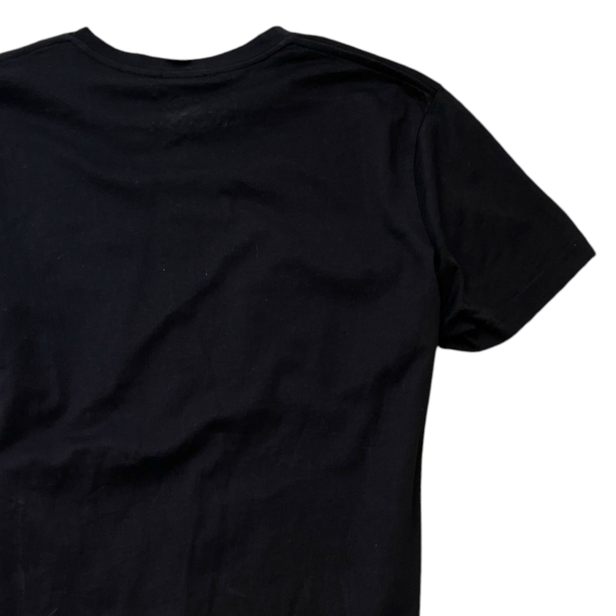 Men's Logo Print T-Shirt Black Size IT 44 / UK XS