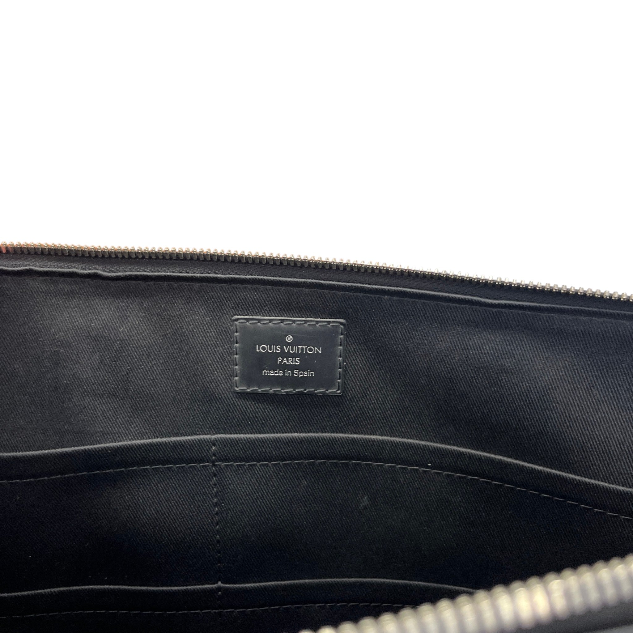 Men's Damier Graphite Porte-Documents Bag Black