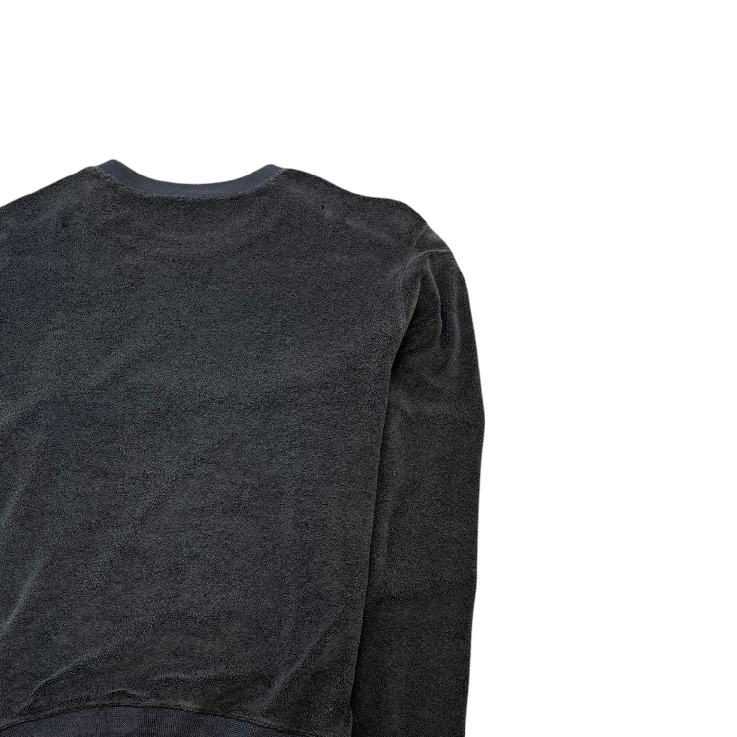 Men's Embroidered Logo Sweatshirt Grey Size L
