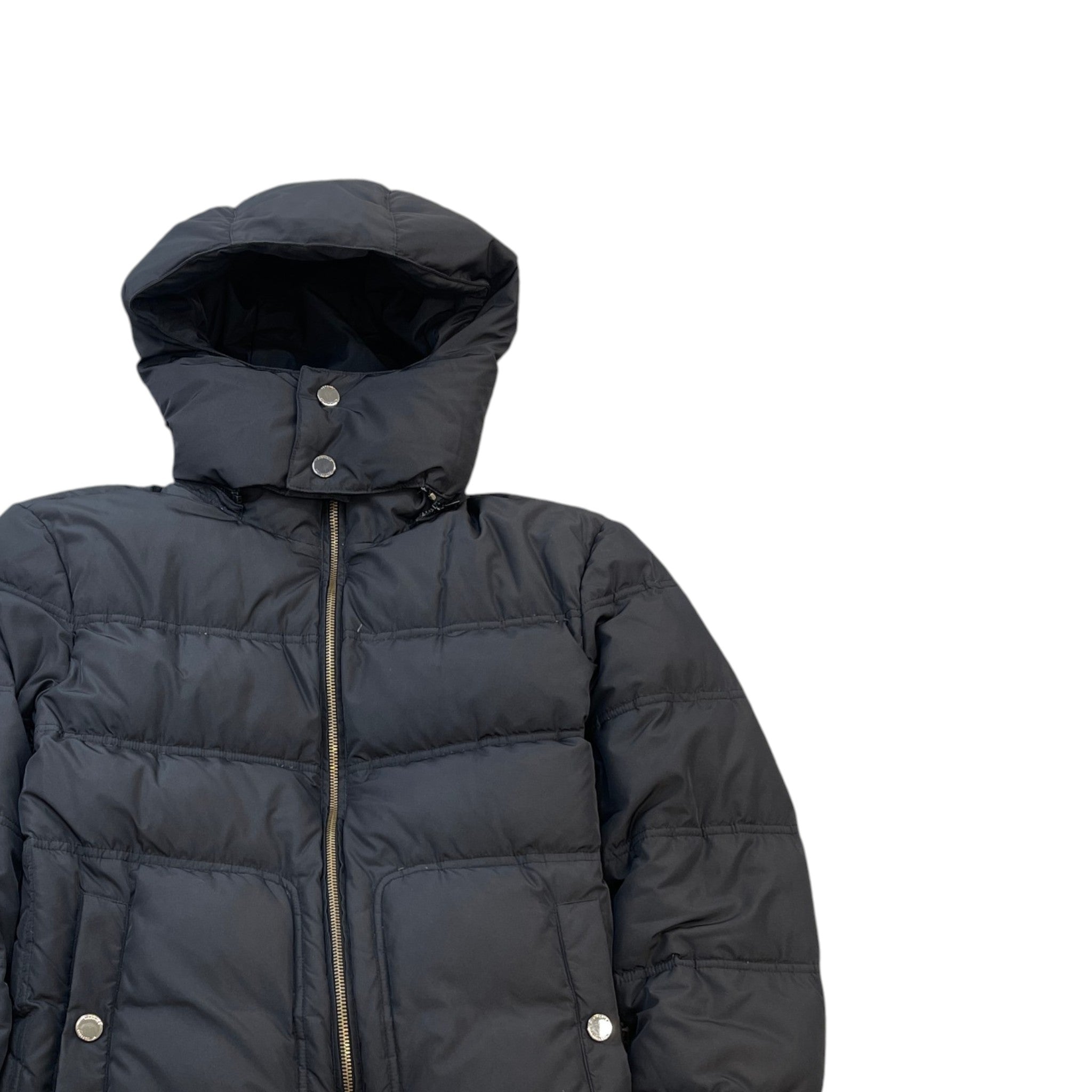 Men's Plain Down Jacket Black Size IT 48 / M