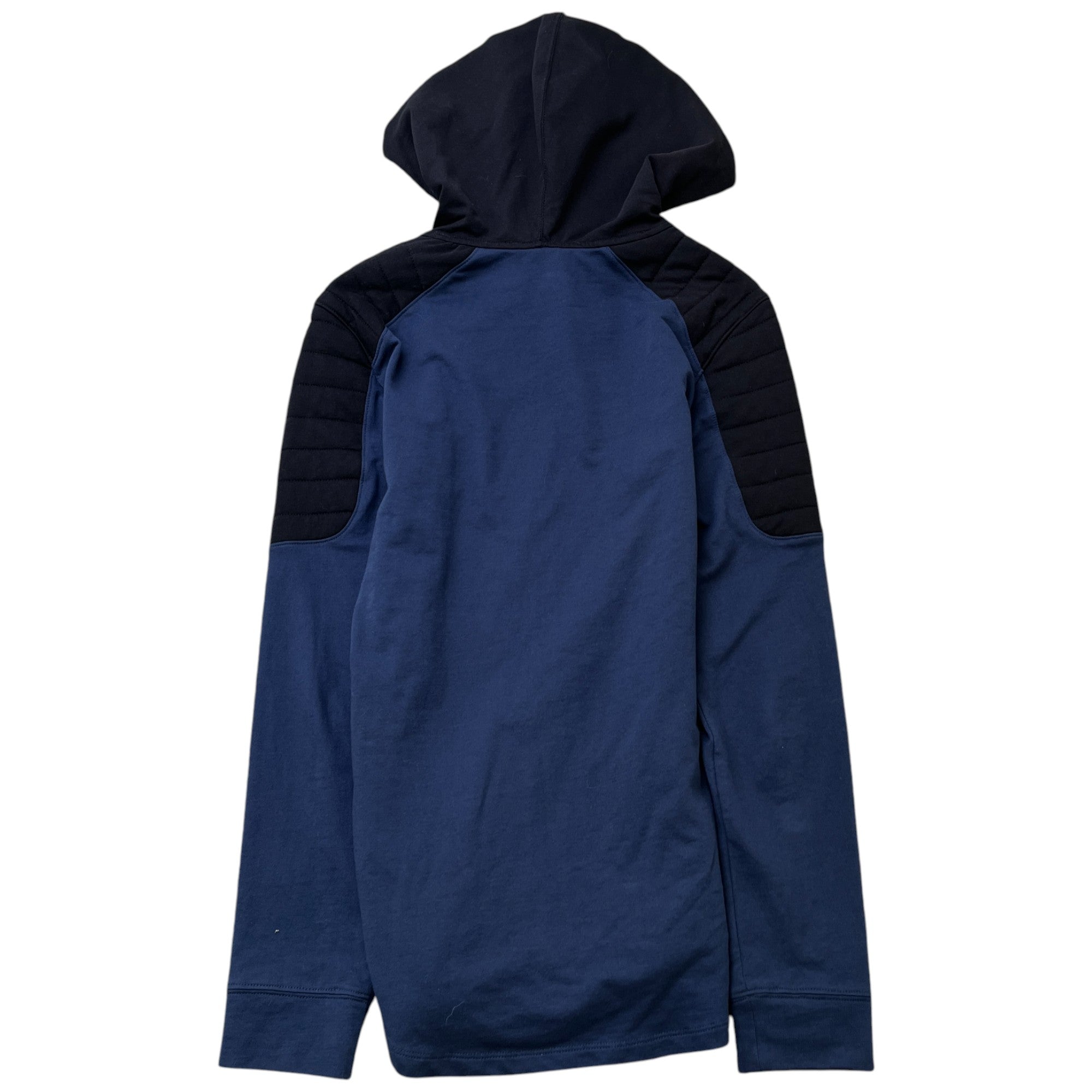 Men's Logo Print Hoodie Navy Size S