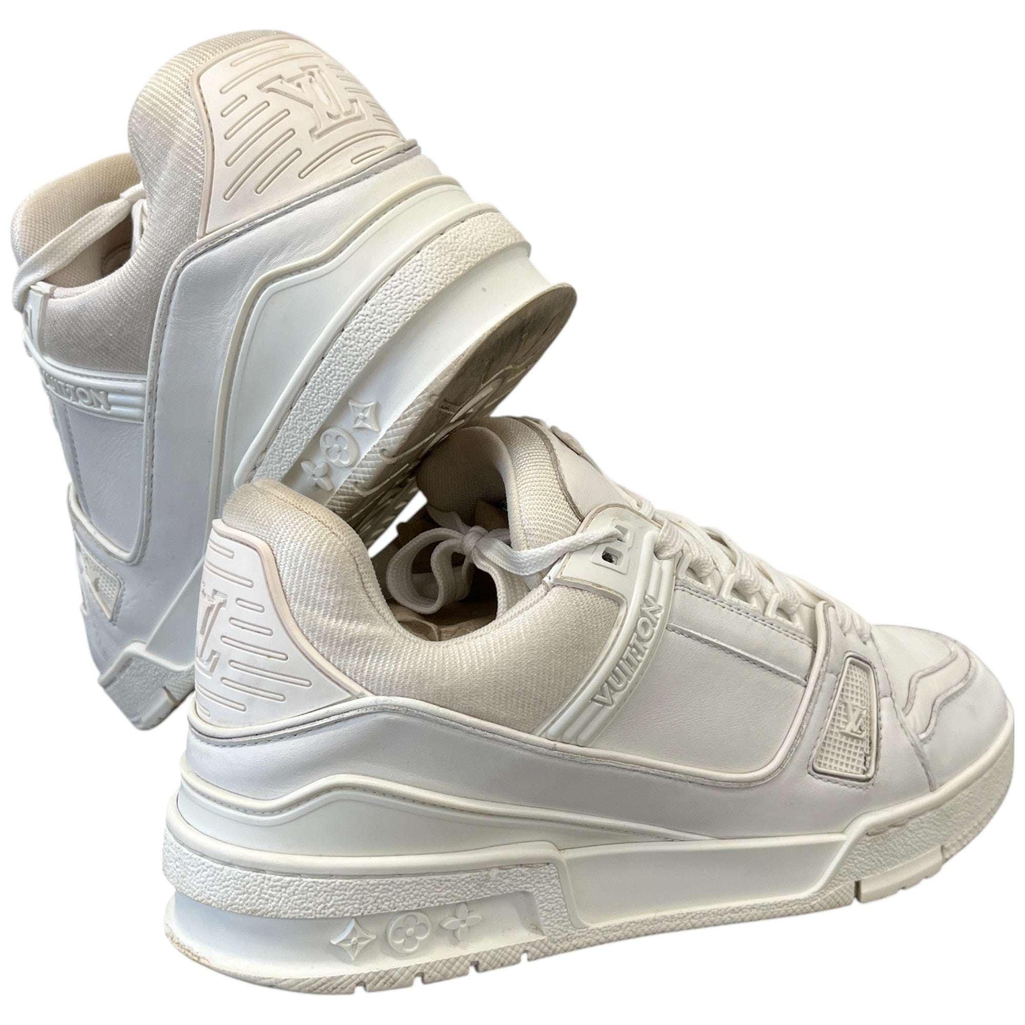 Men's Lv Low Trainers White Size EU 40.5 / UK 6.5