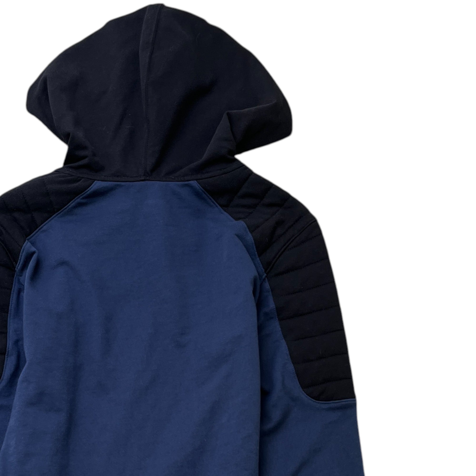 Men's Logo Print Hoodie Navy Size S