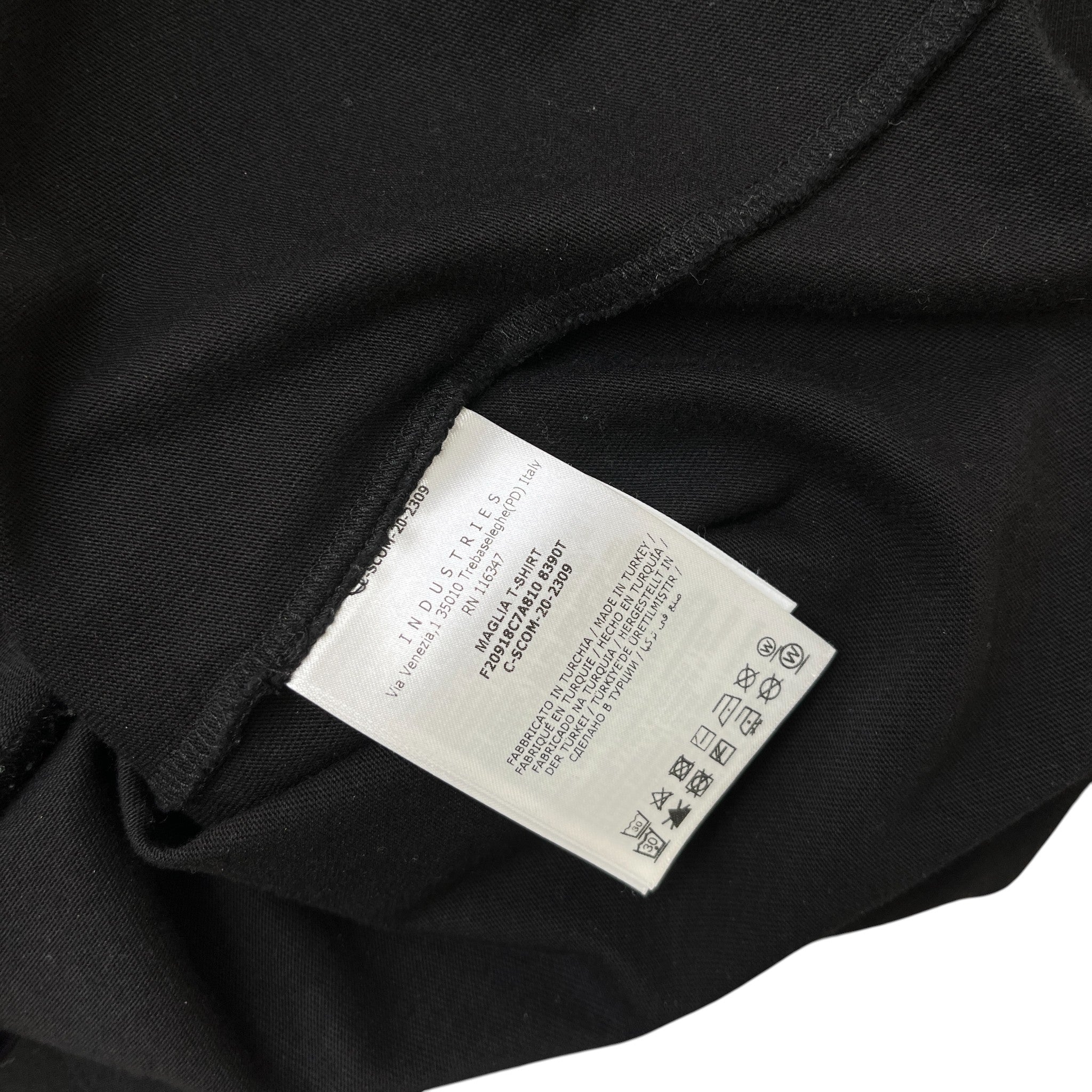 Men's Maglia T-Shirt Black Size M