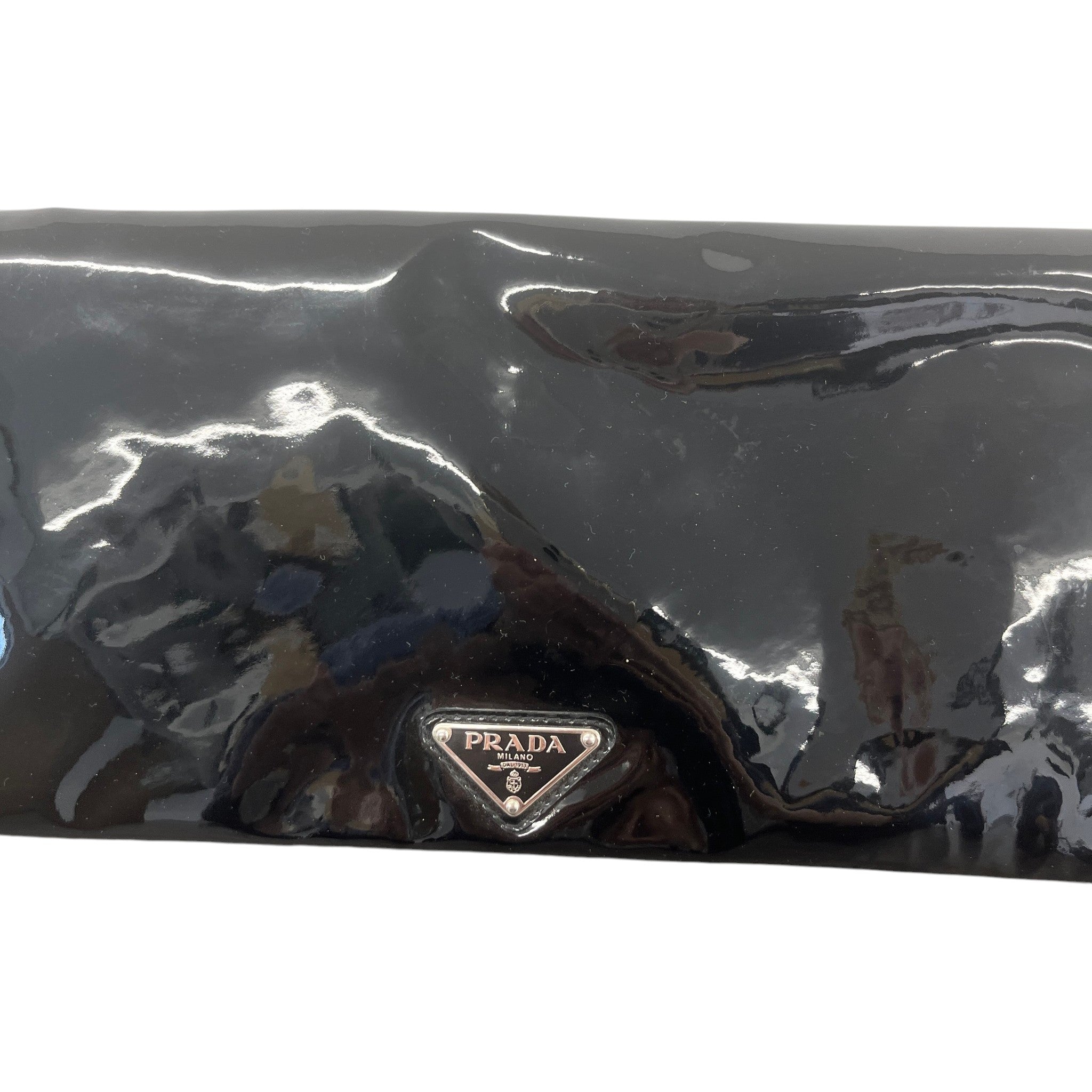 Women's Vernice Specchi Clutch Black