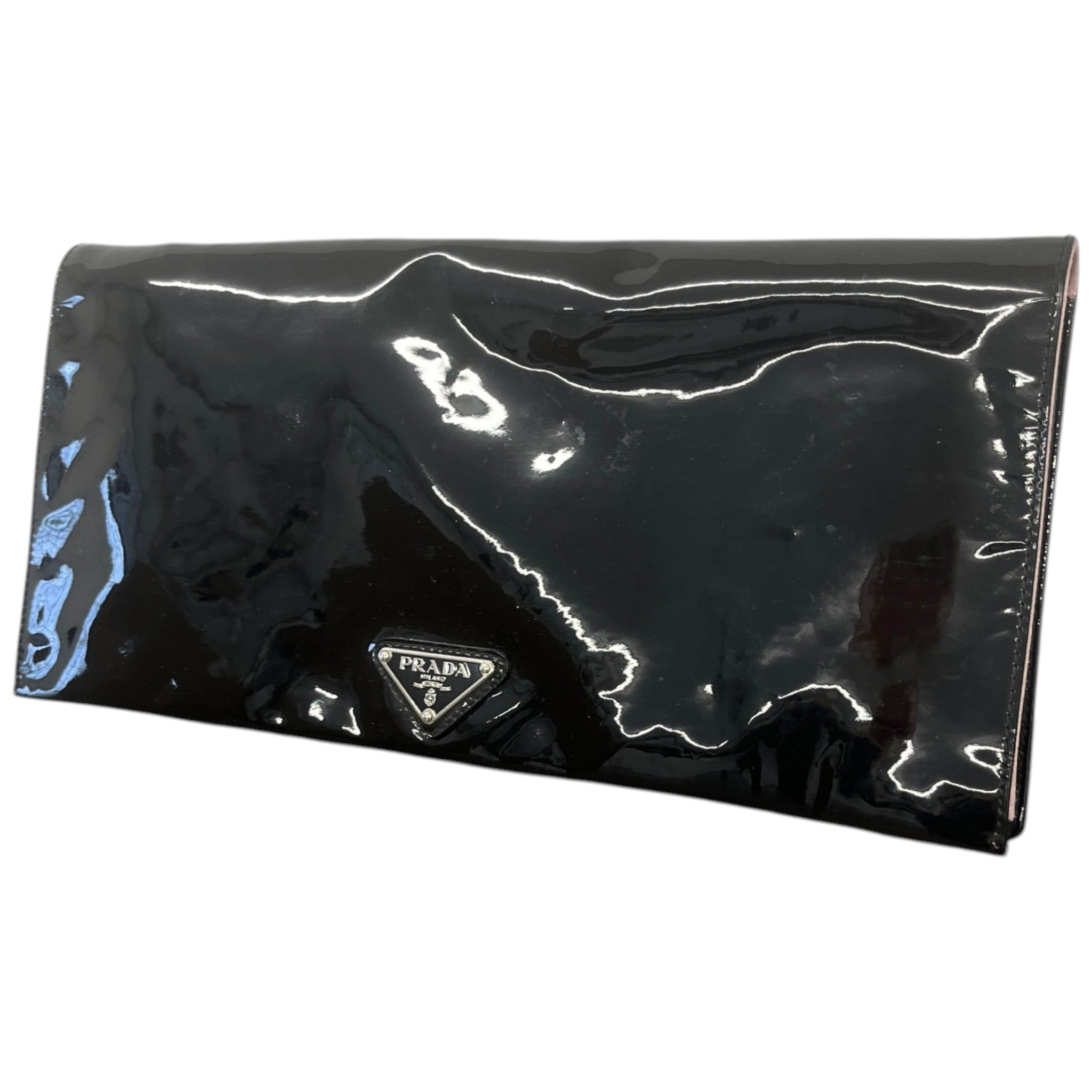 Women's Vernice Specchi Clutch Black
