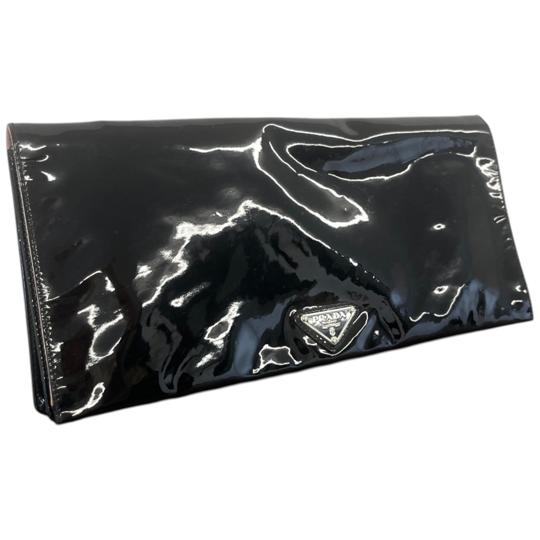 Women's Vernice Specchi Clutch Black