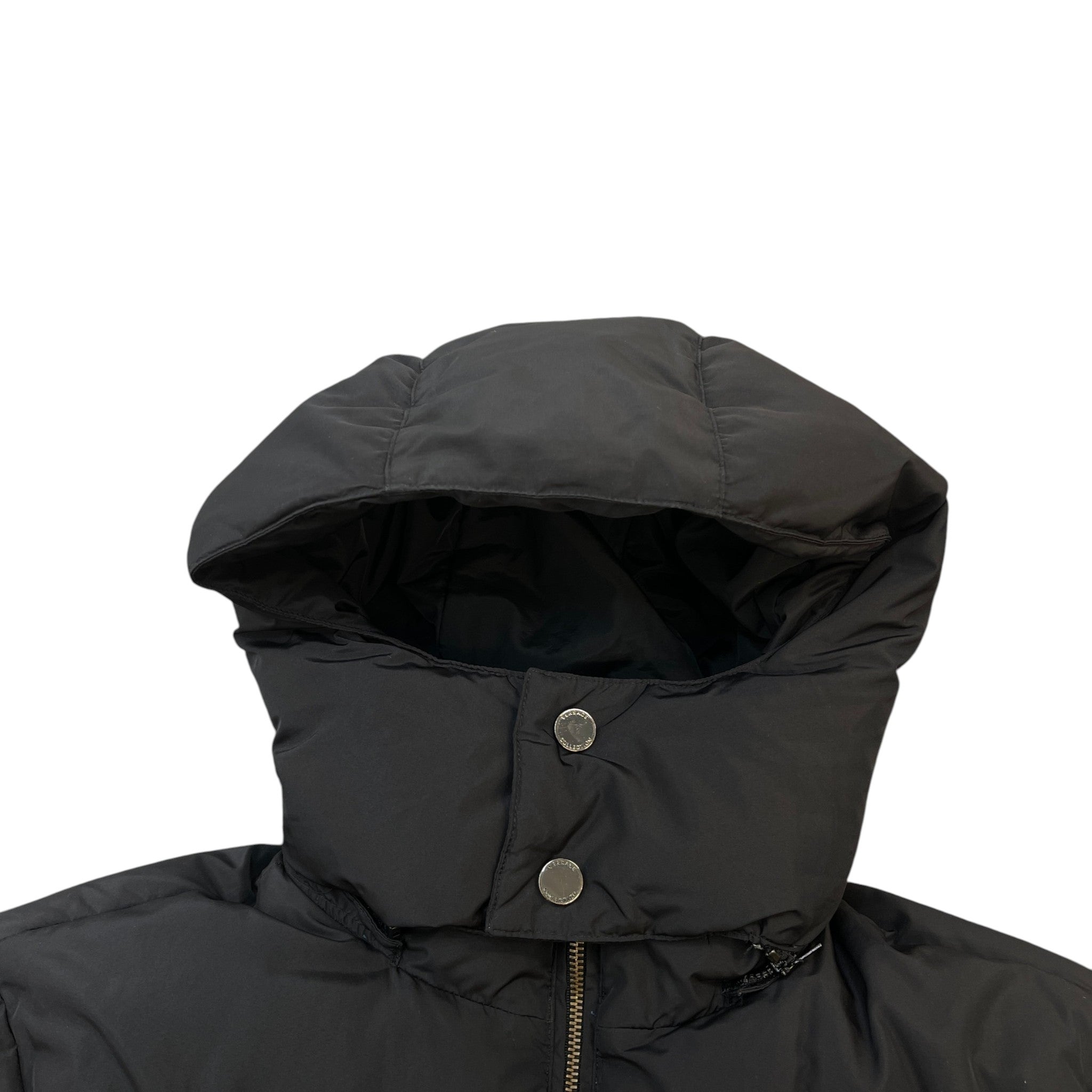 Men's Plain Down Jacket Black Size IT 48 / M