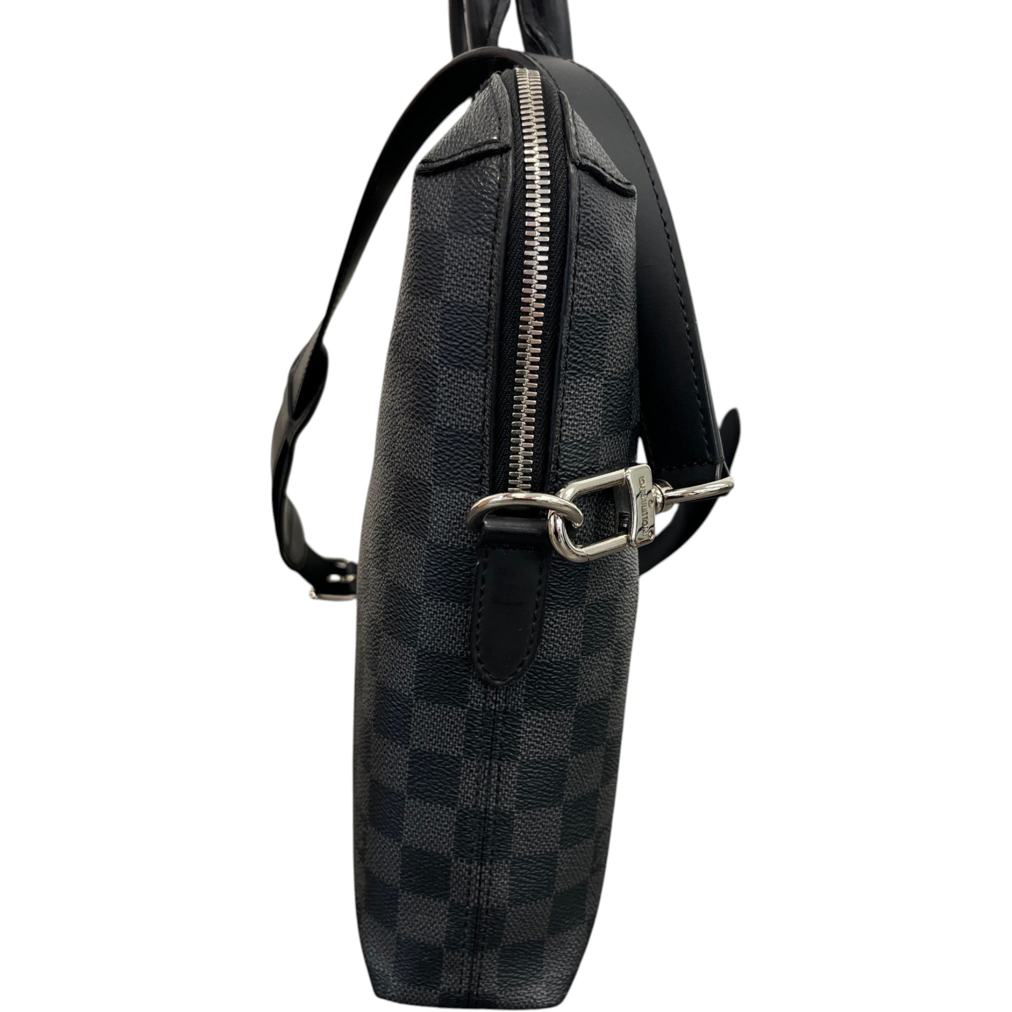 Men's Damier Graphite Porte-Documents Bag Black