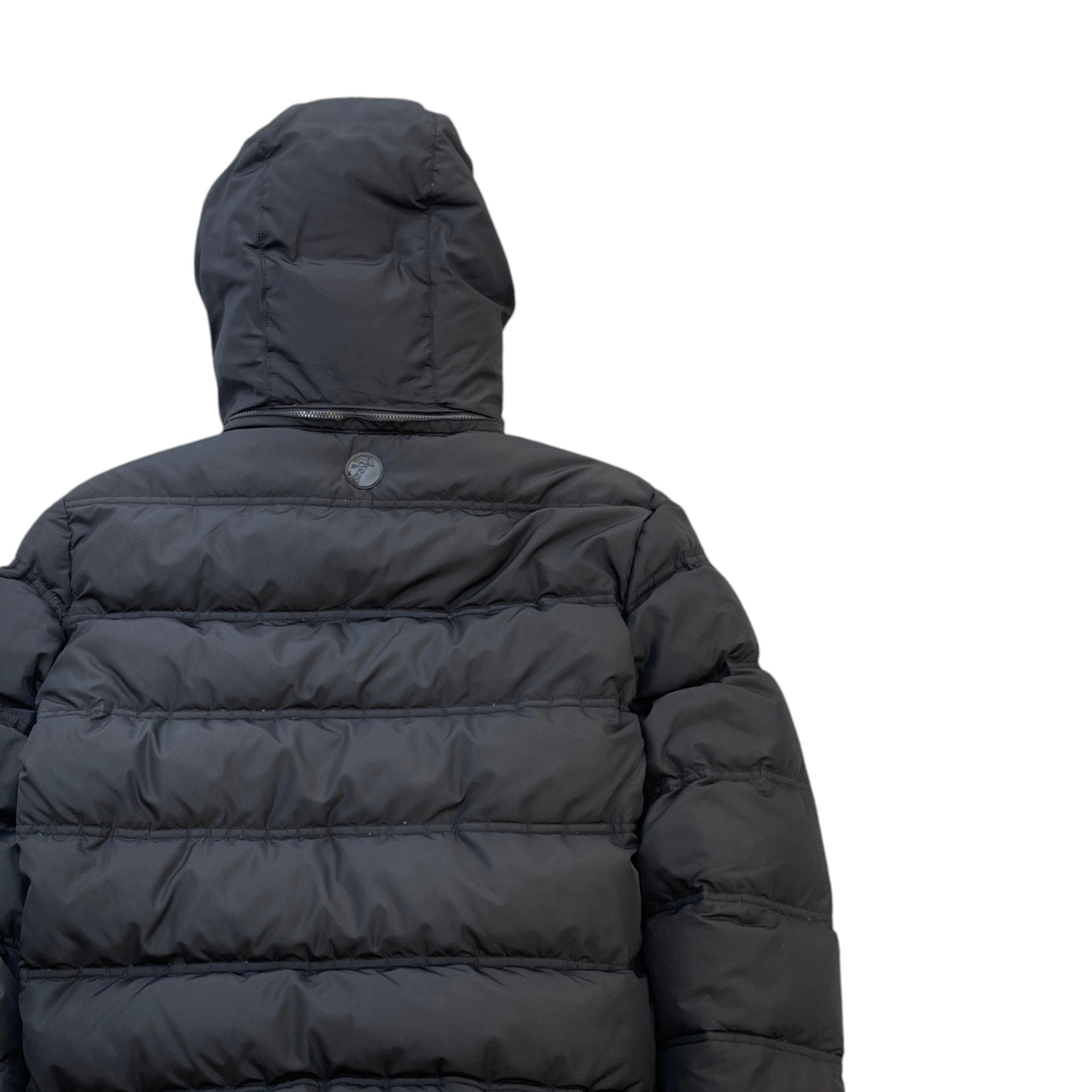 Men's Plain Down Jacket Black Size IT 48 / M