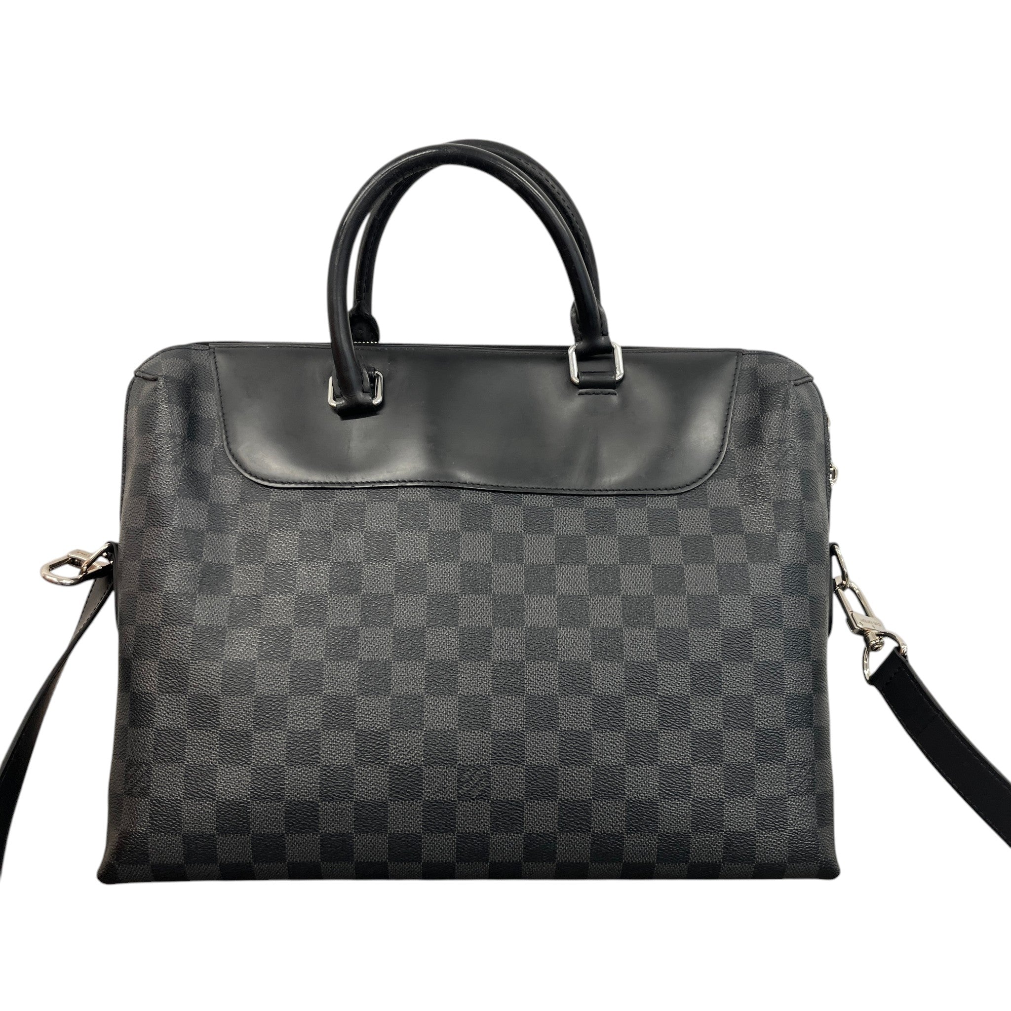 Men's Damier Graphite Porte-Documents Bag Black