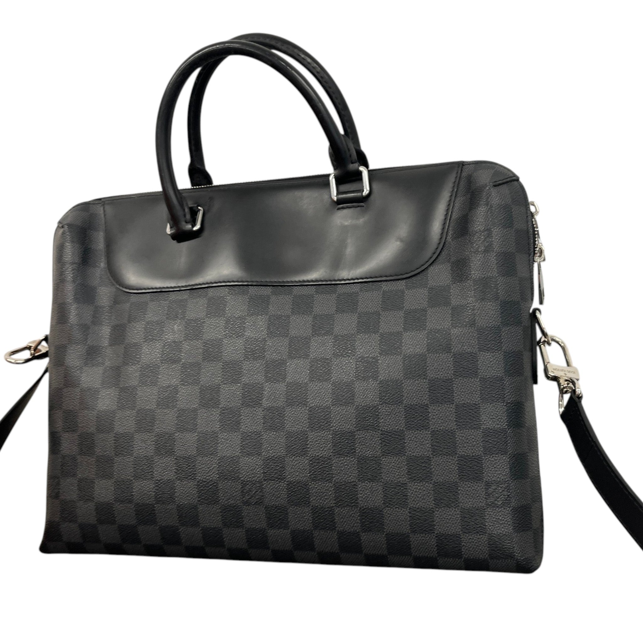 Men's Damier Graphite Porte-Documents Bag Black