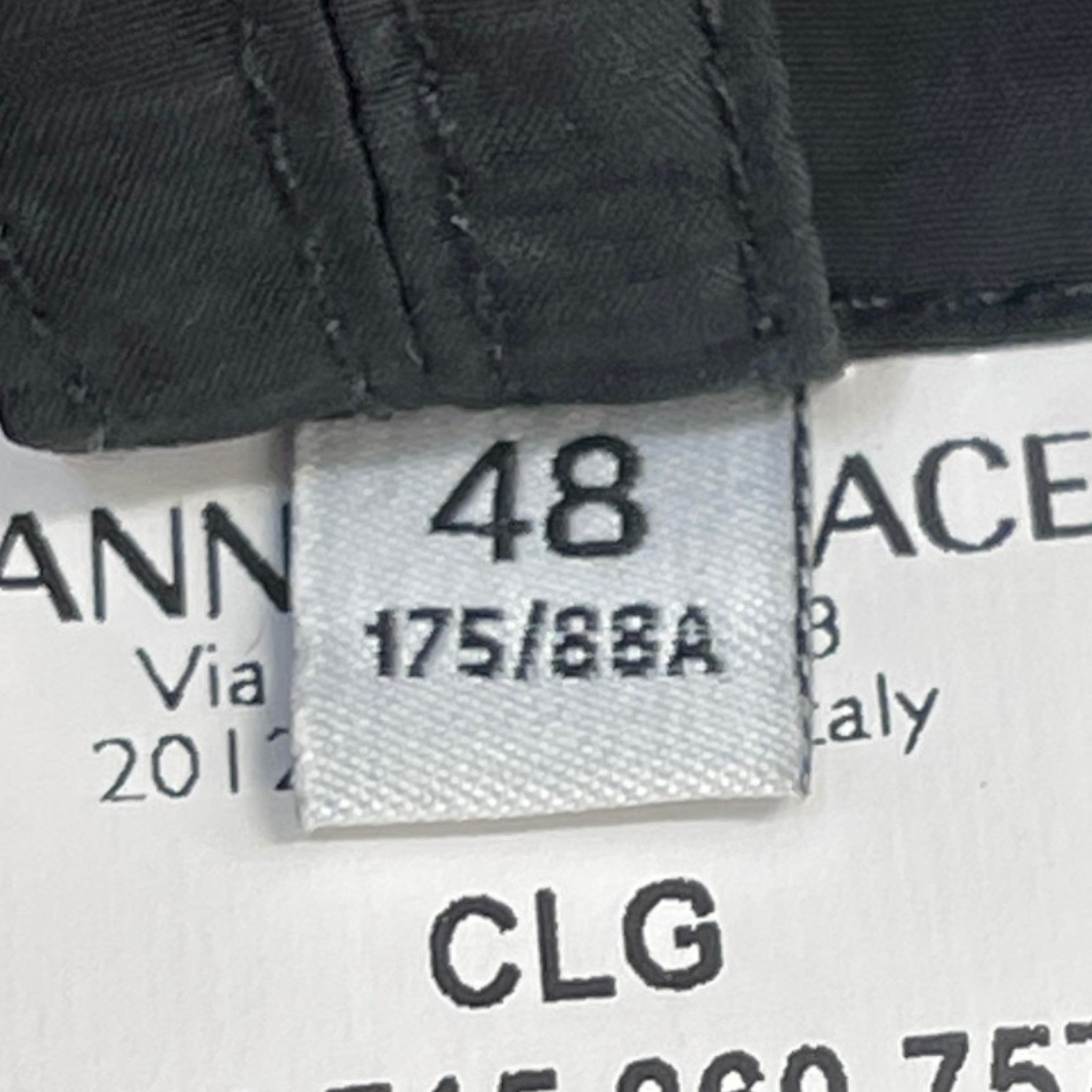 Men's Plain Down Jacket Black Size IT 48 / M