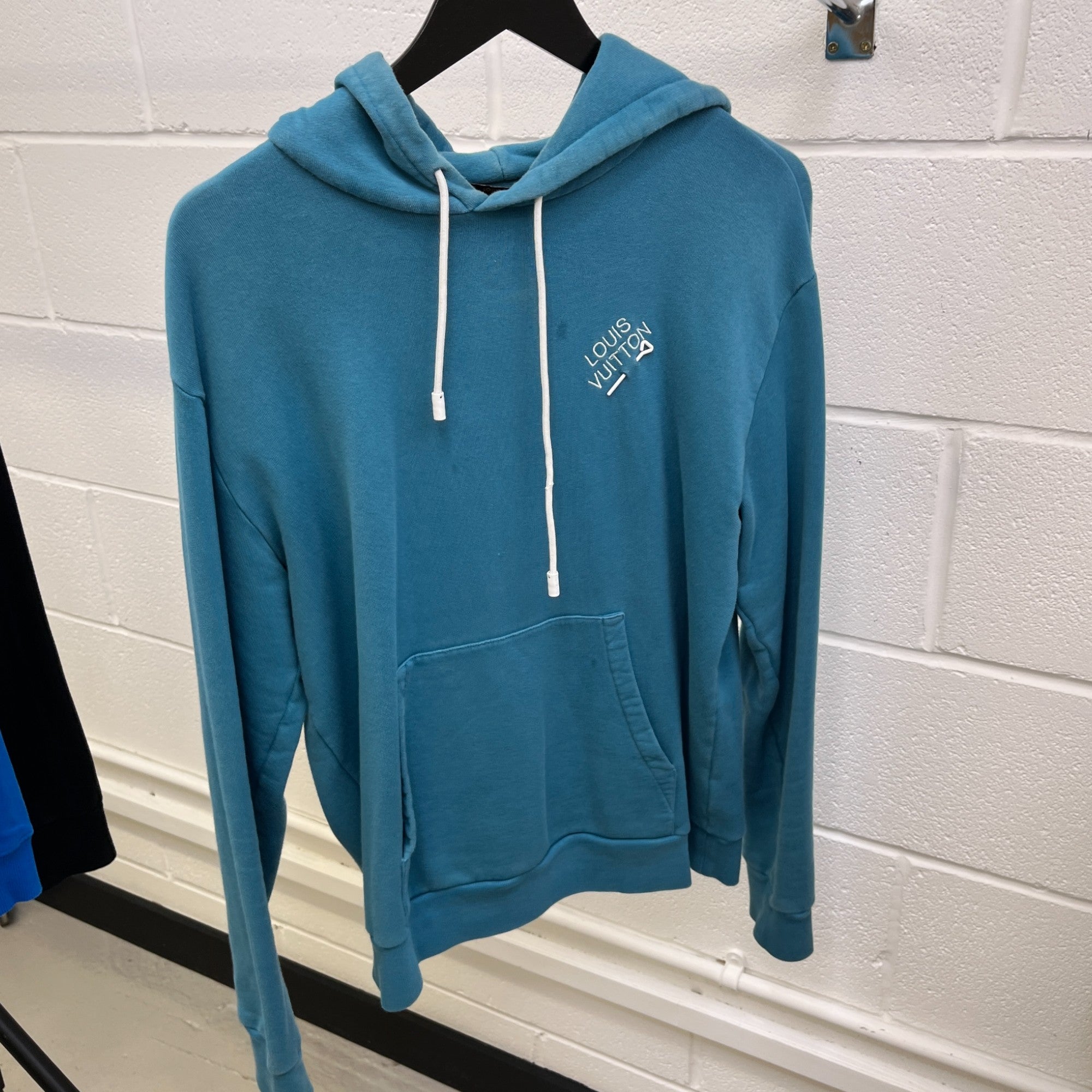 Men's Signature Hoodie Blue Size M