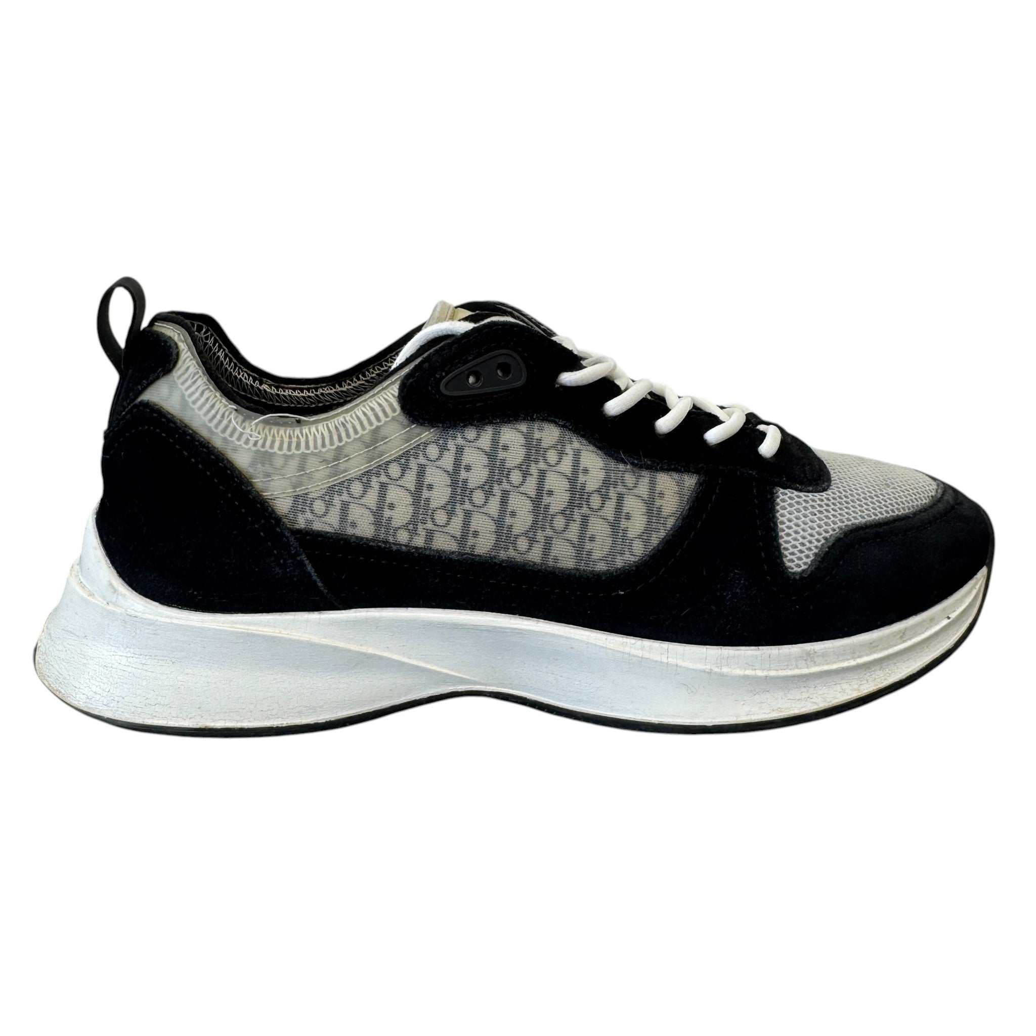 Men's B25 Low Trainers Black Size EU 41.5 / UK 7.5