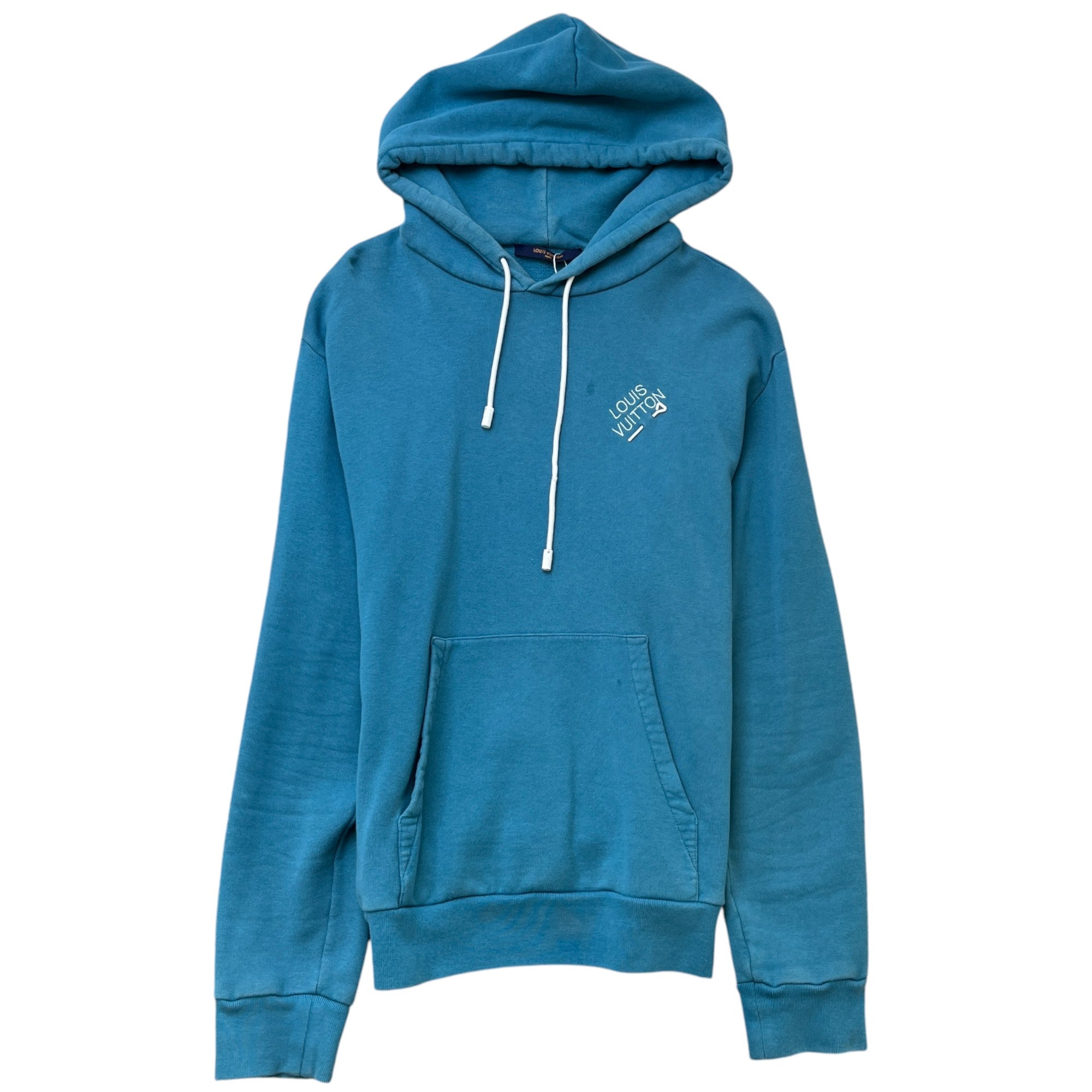 Men's Signature Hoodie Blue Size M