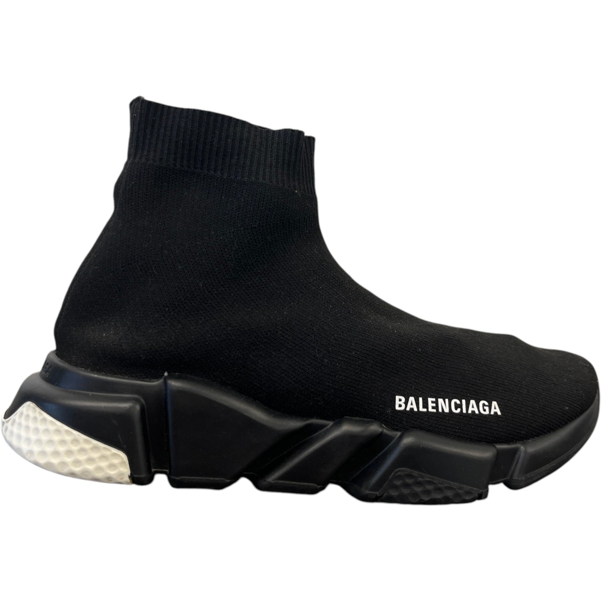 Men's Speed Sock High Trainers Black Size EU 41 / UK 7