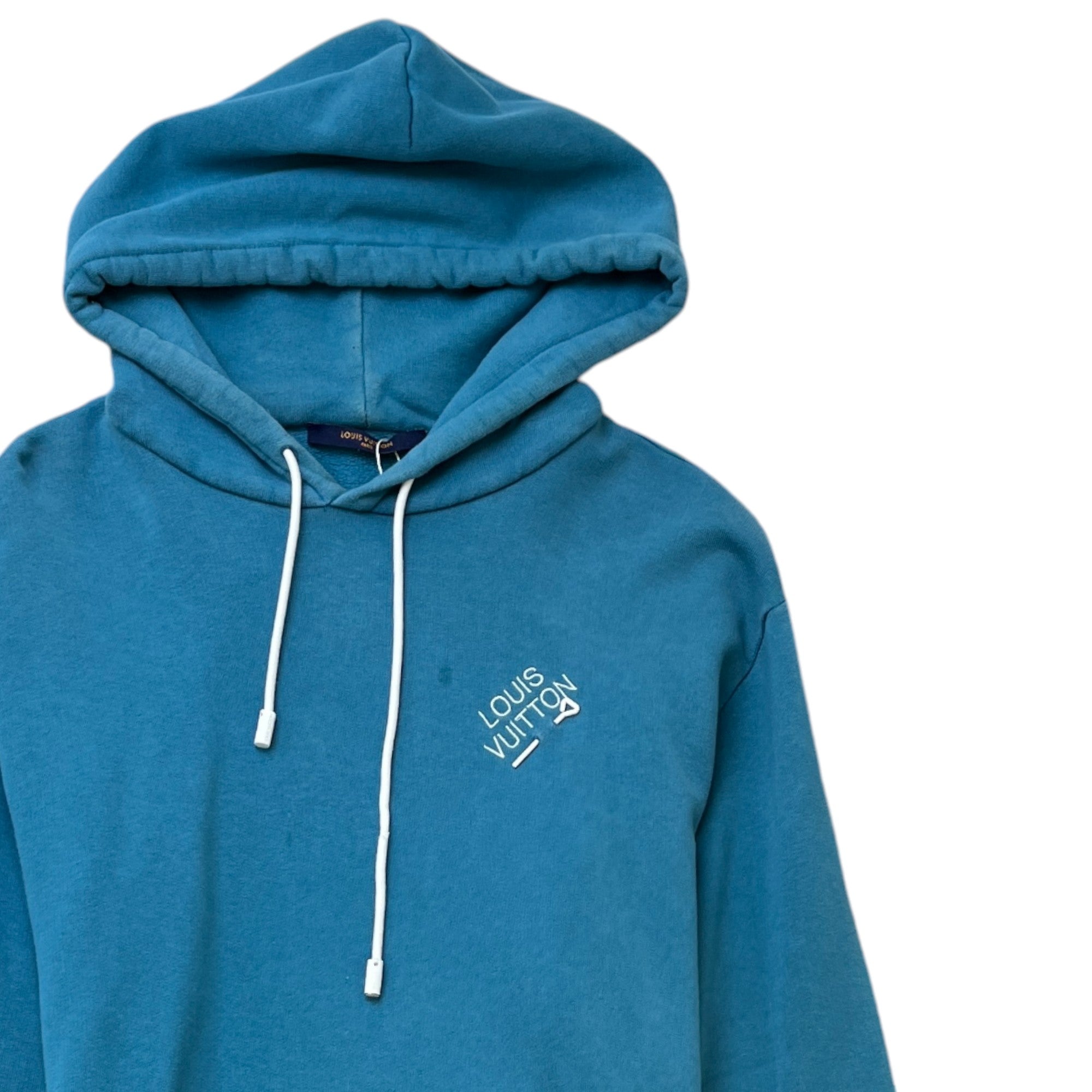 Men's Signature Hoodie Blue Size M