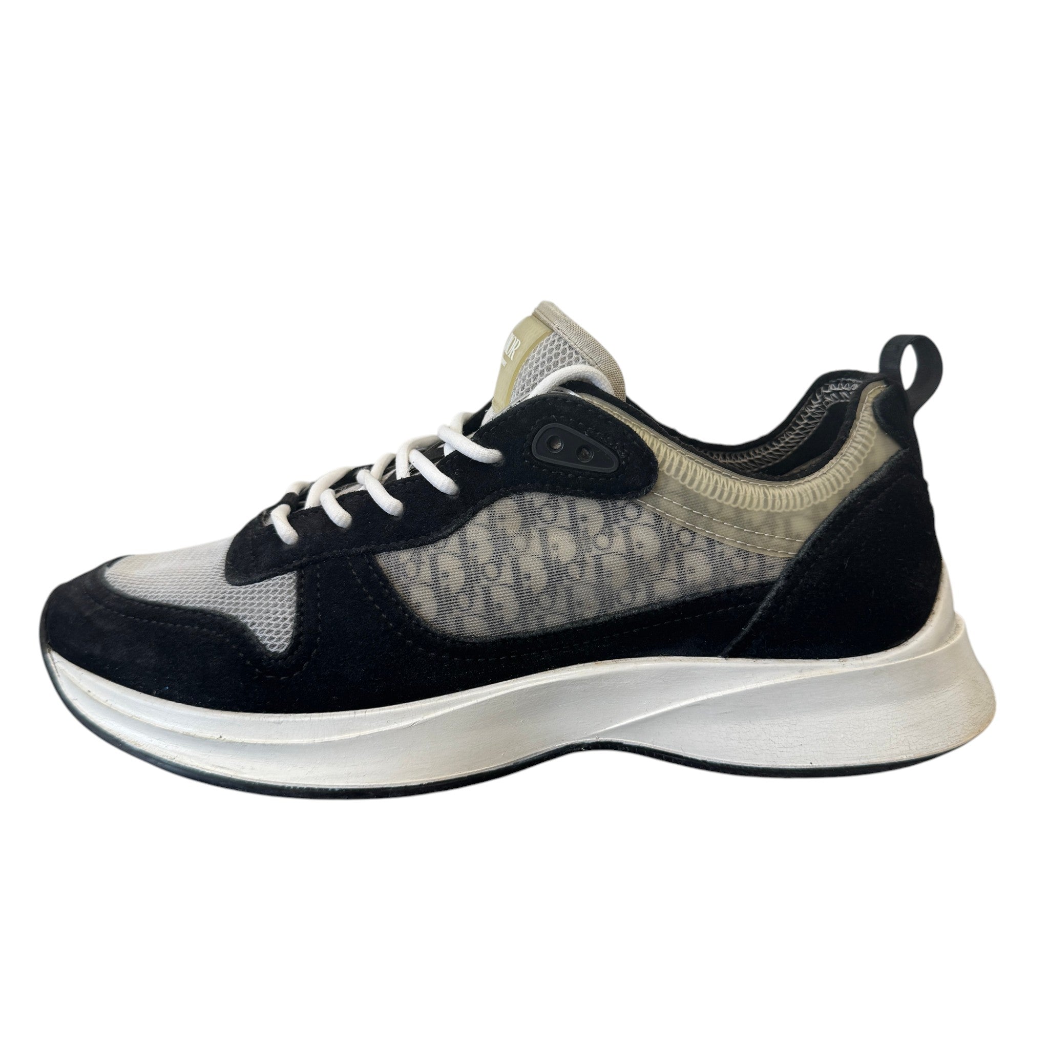 Men's B25 Low Trainers Black Size EU 41.5 / UK 7.5
