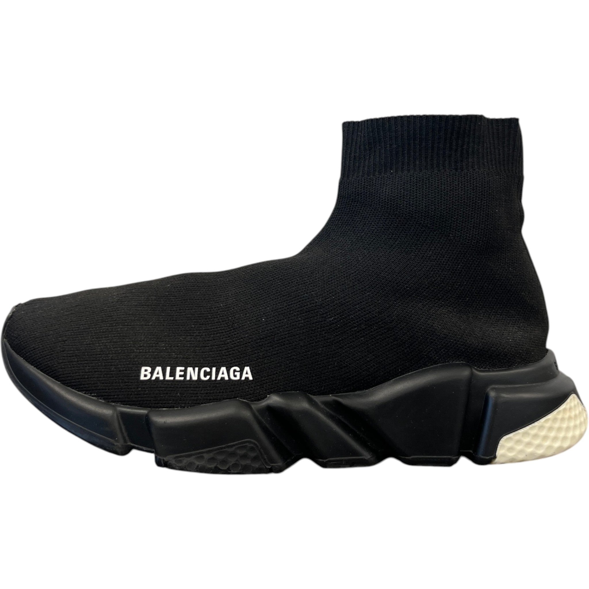 Men's Speed Sock High Trainers Black Size EU 41 / UK 7