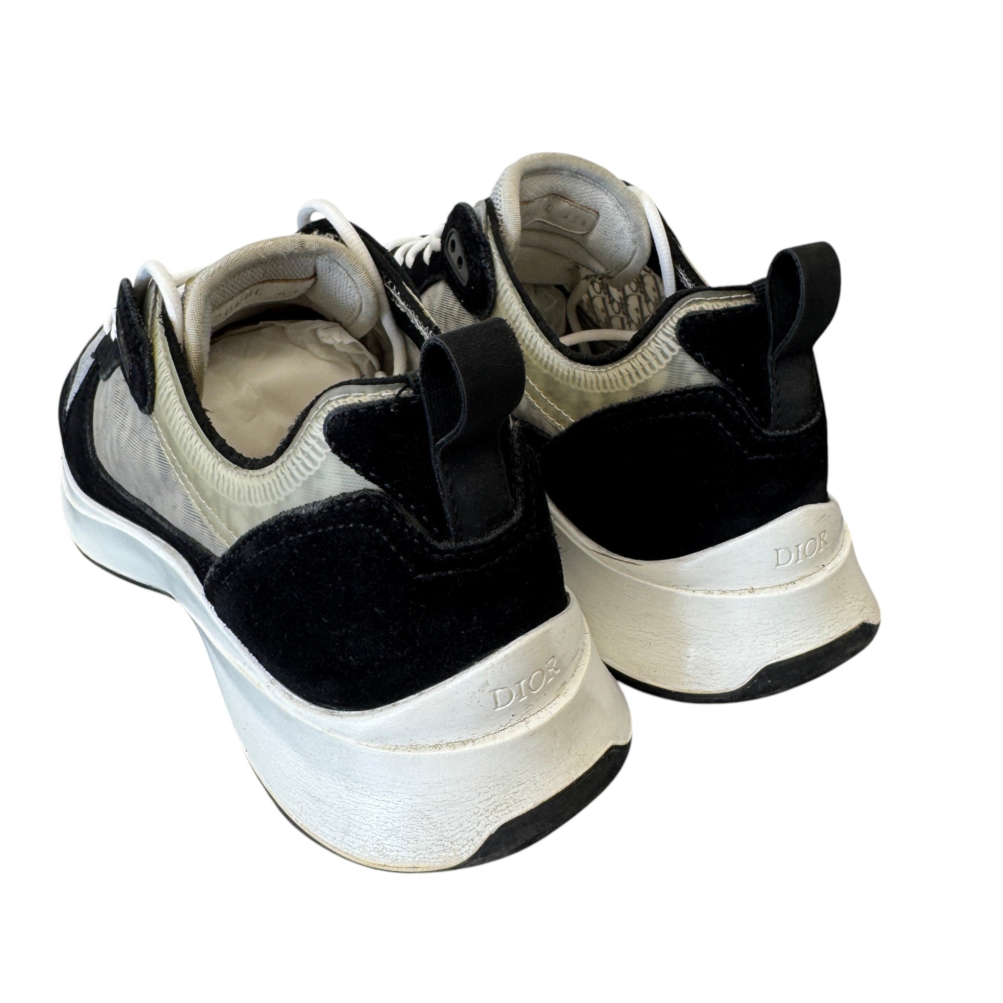 Men's B25 Low Trainers Black Size EU 41.5 / UK 7.5