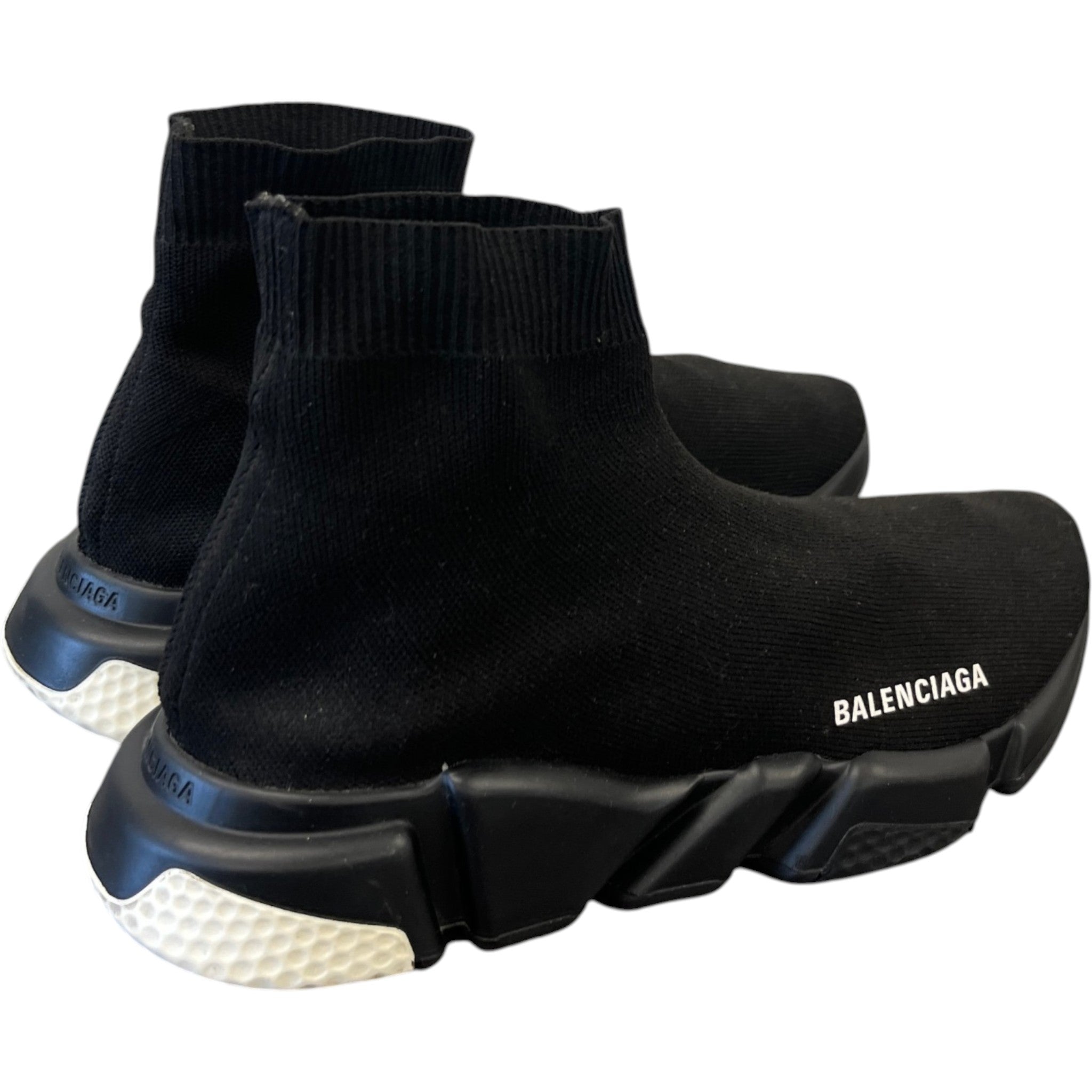 Men's Speed Sock High Trainers Black Size EU 41 / UK 7