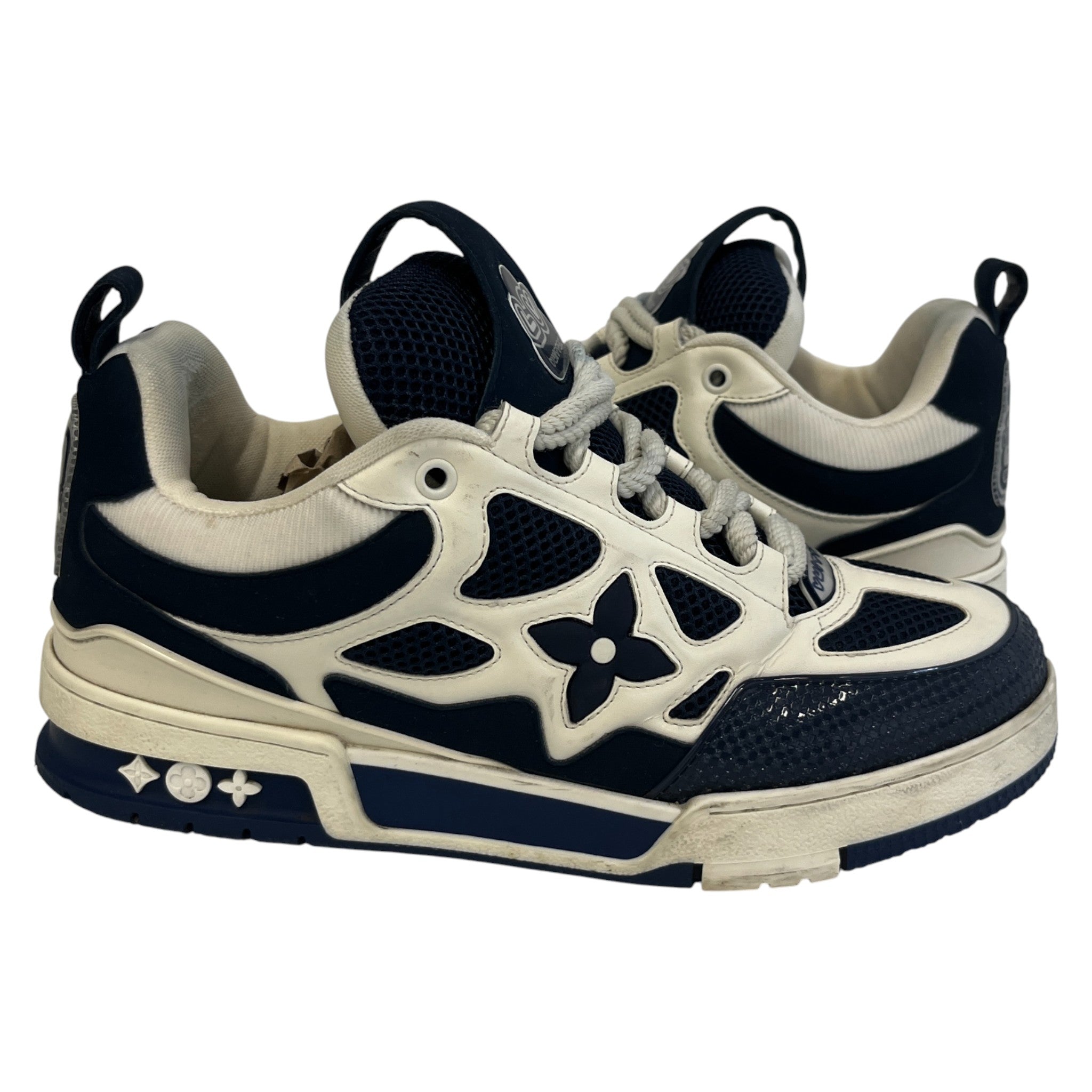 Men's Lv Skate Low Trainers Blue Size EU 40.5 / UK 6.5