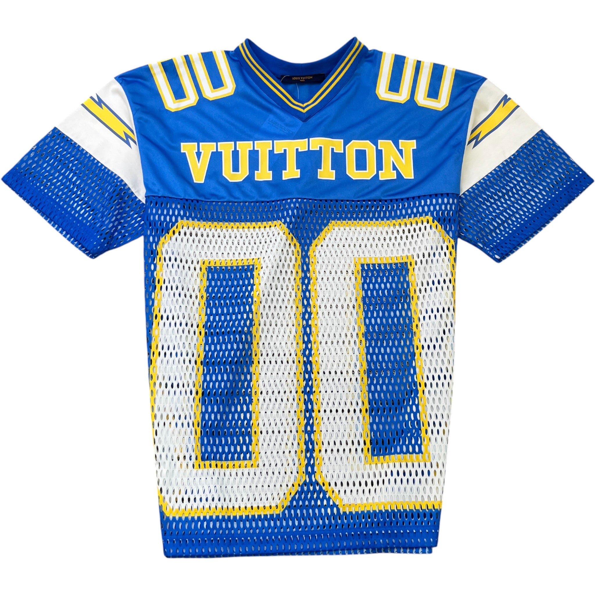 Men's Sport Jersey T-Shirt Blue Size XS