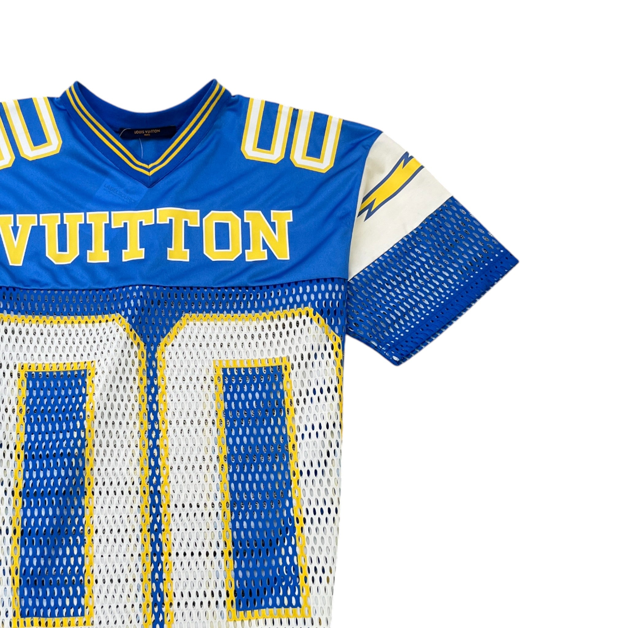 Men's Sport Jersey T-Shirt Blue Size XS