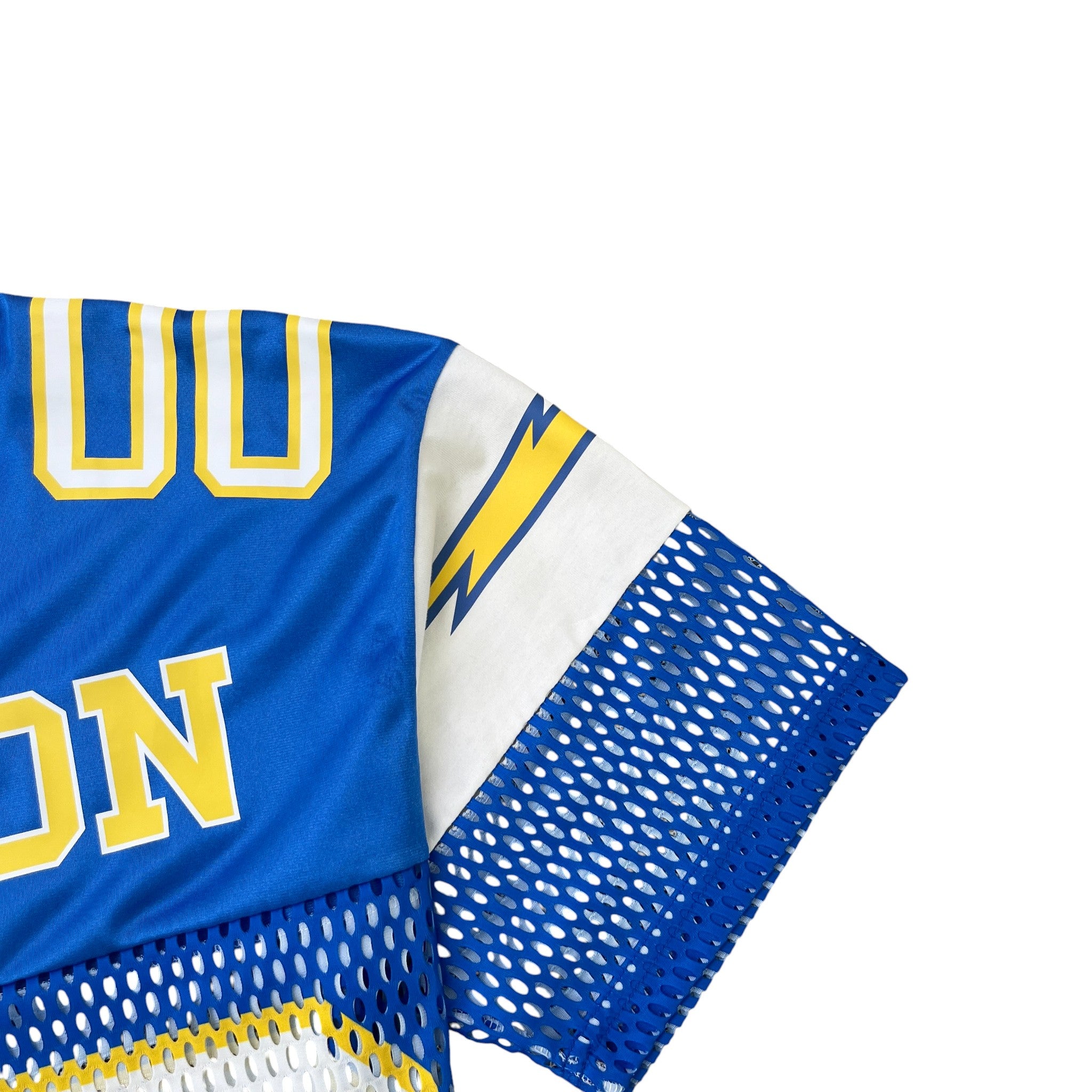 Men's Sport Jersey T-Shirt Blue Size XS