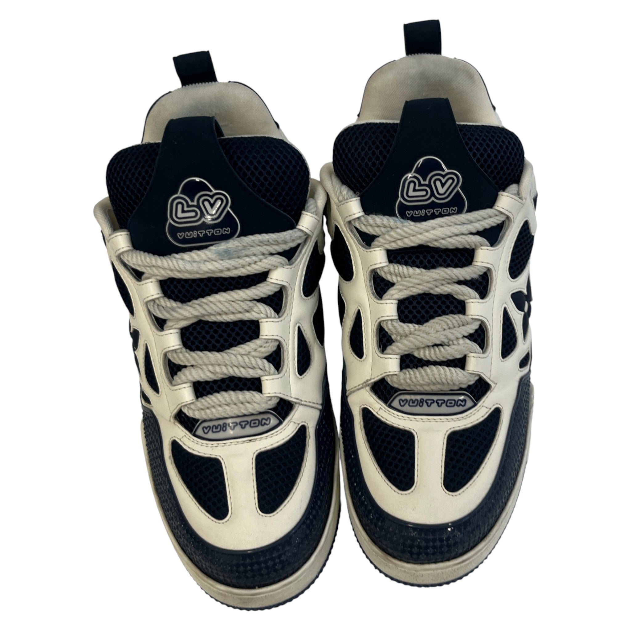 Men's Lv Skate Low Trainers Blue Size EU 40.5 / UK 6.5