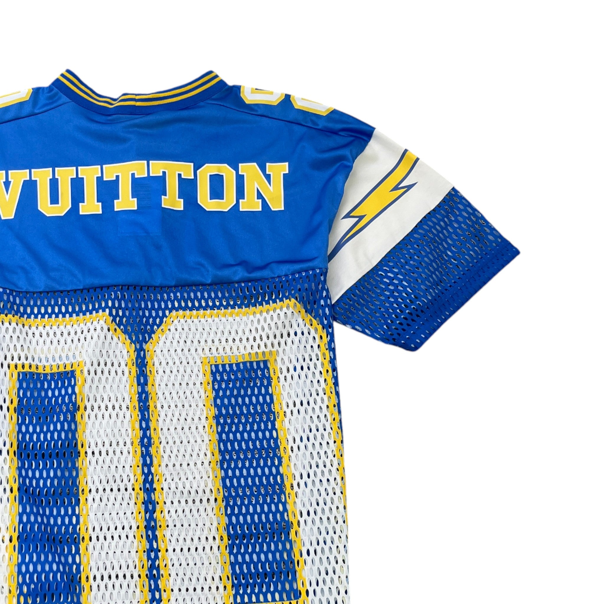 Men's Sport Jersey T-Shirt Blue Size XS