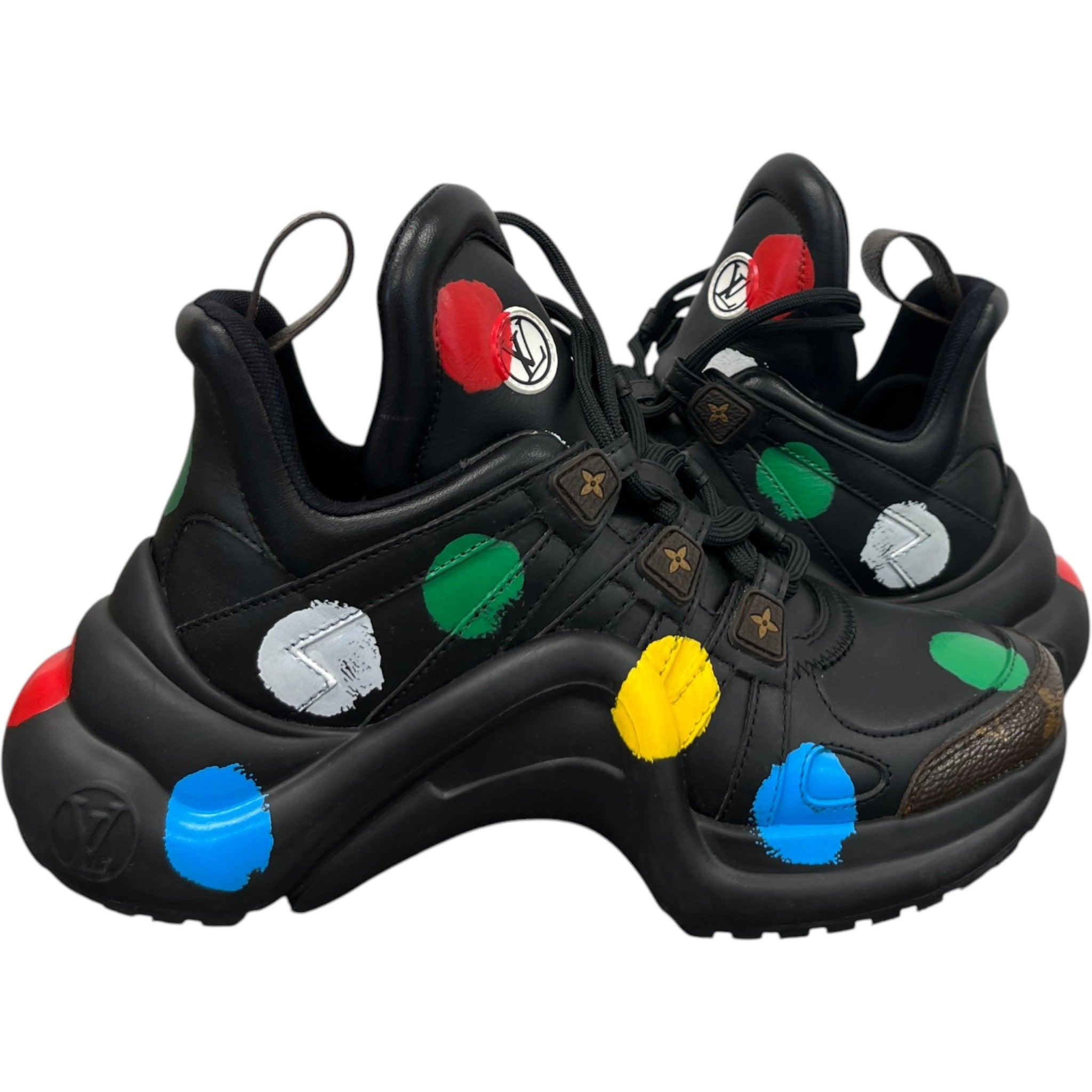 Women's X Yayoi Kusama Archlight Low Trainers Black Size EU 36 / UK 3