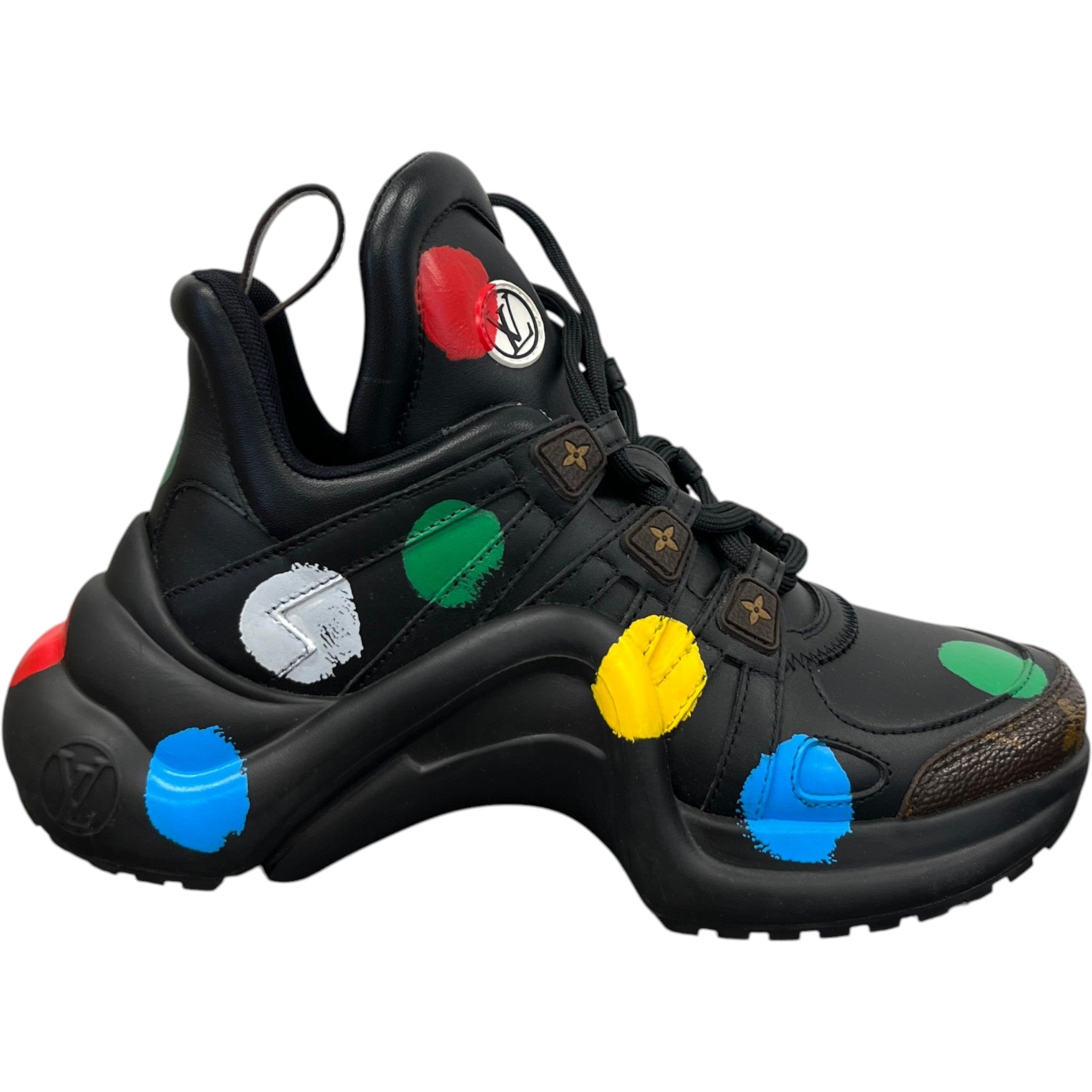 Women's X Yayoi Kusama Archlight Low Trainers Black Size EU 36 / UK 3