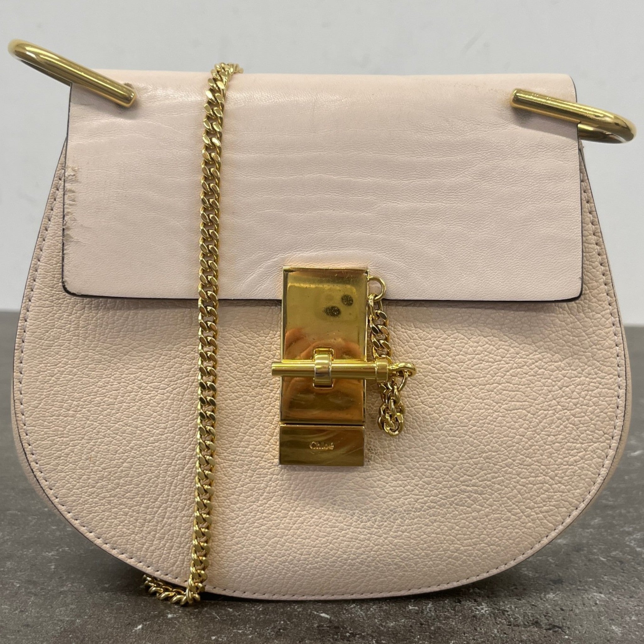 Women's Small Drew Bag Beige