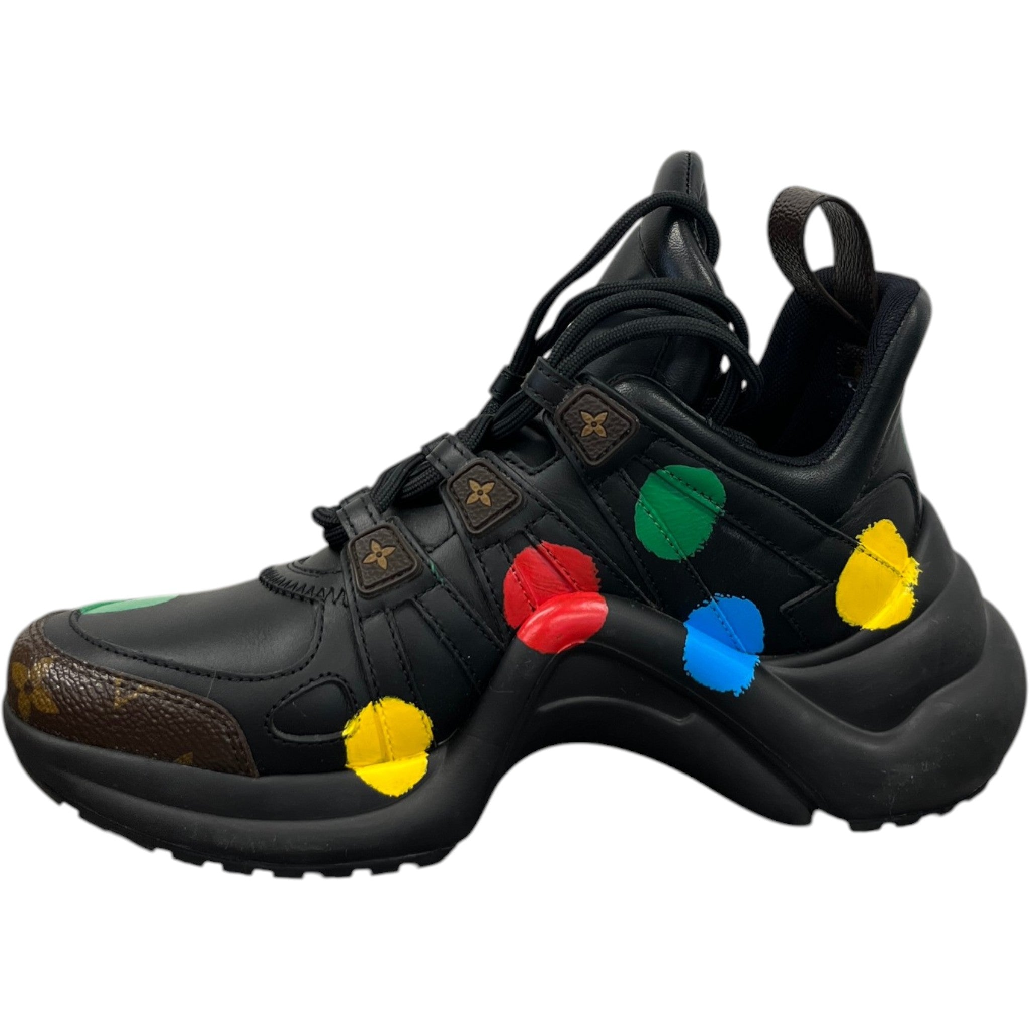 Women's X Yayoi Kusama Archlight Low Trainers Black Size EU 36 / UK 3
