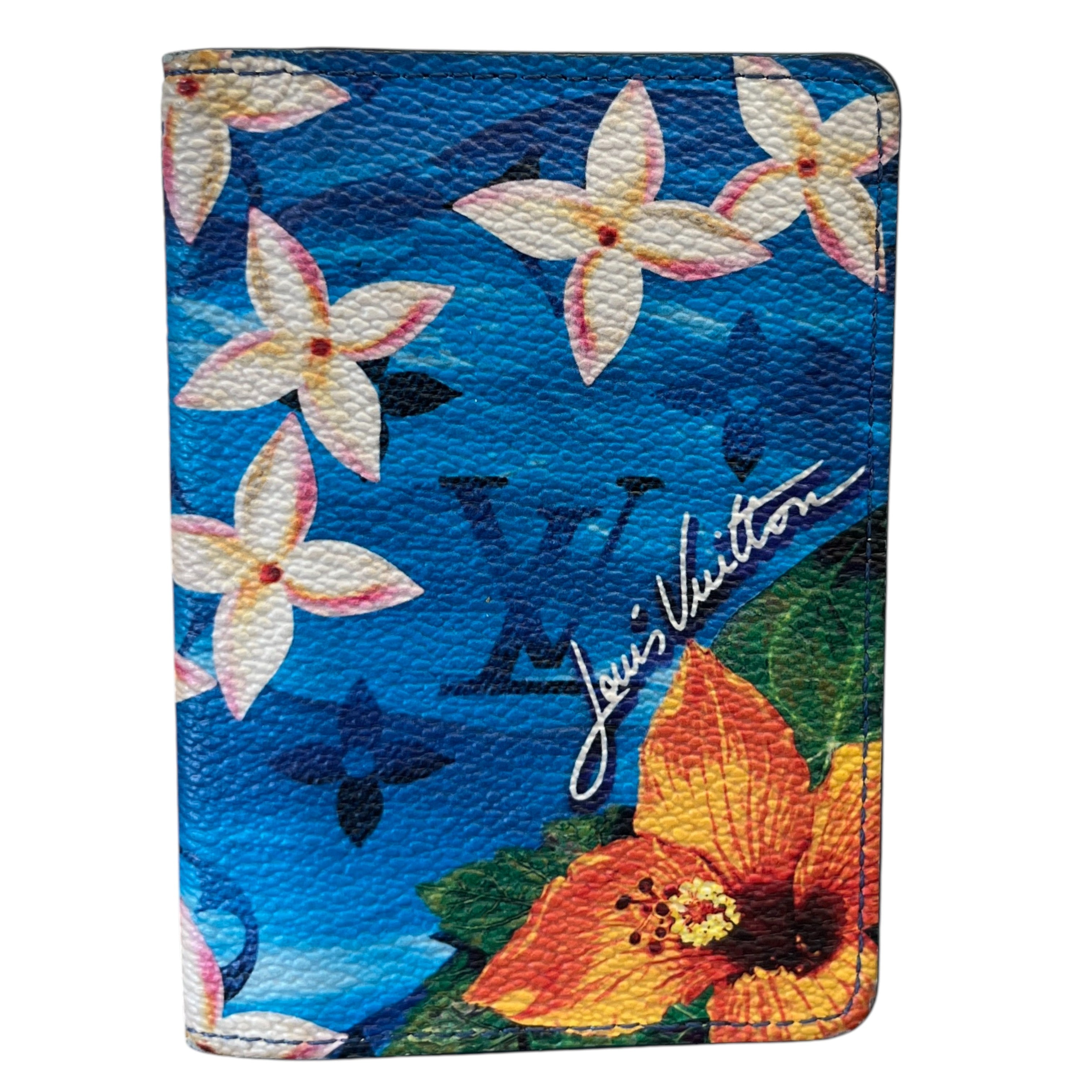 Men's Monogram Surfin' Pocket Organiser Wallet Blue