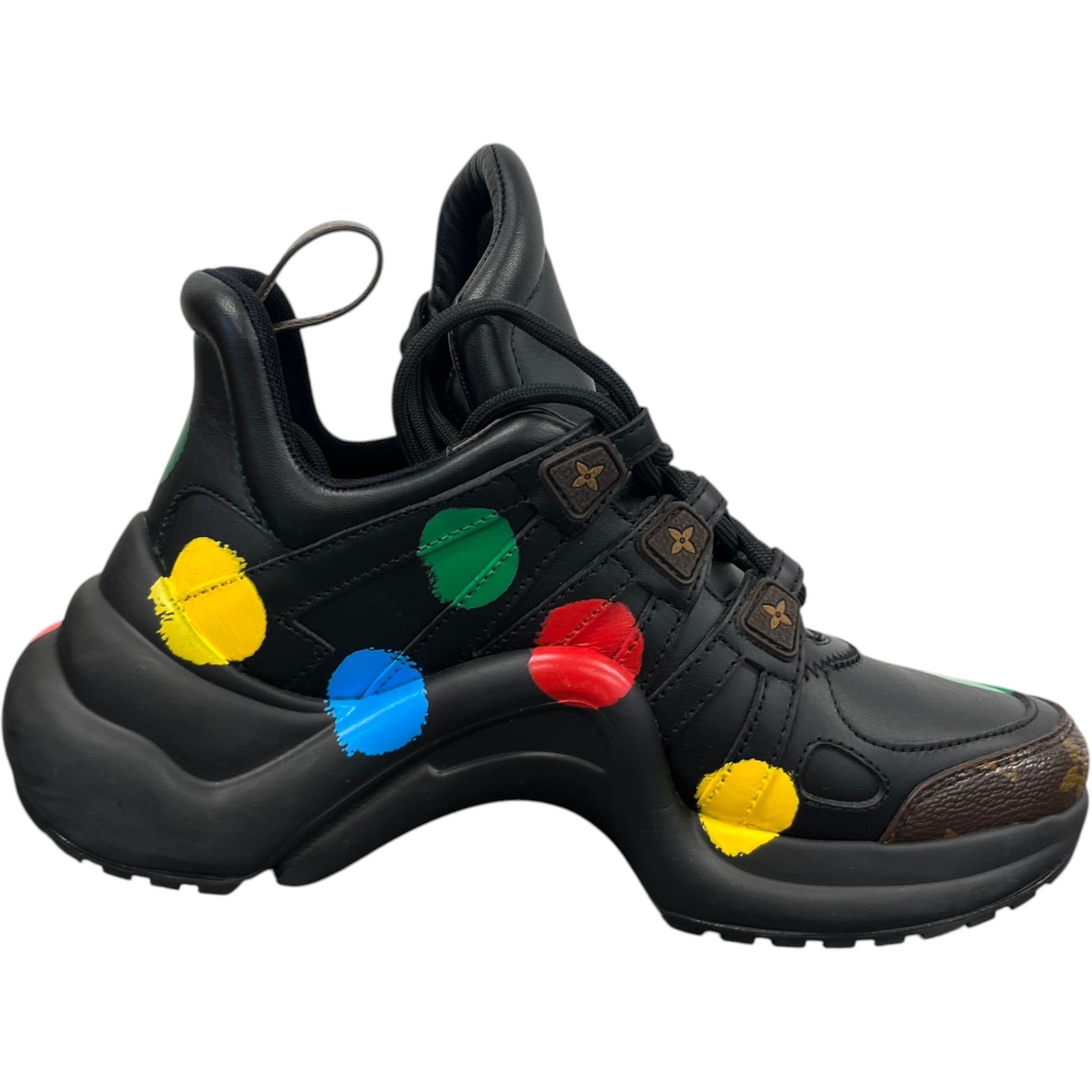 Women's X Yayoi Kusama Archlight Low Trainers Black Size EU 36 / UK 3