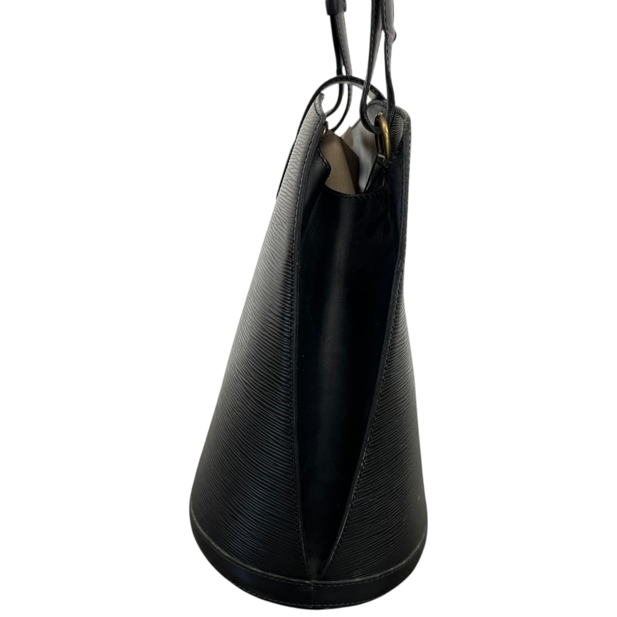 Women's Epi Cluny Shoulder Bag Black
