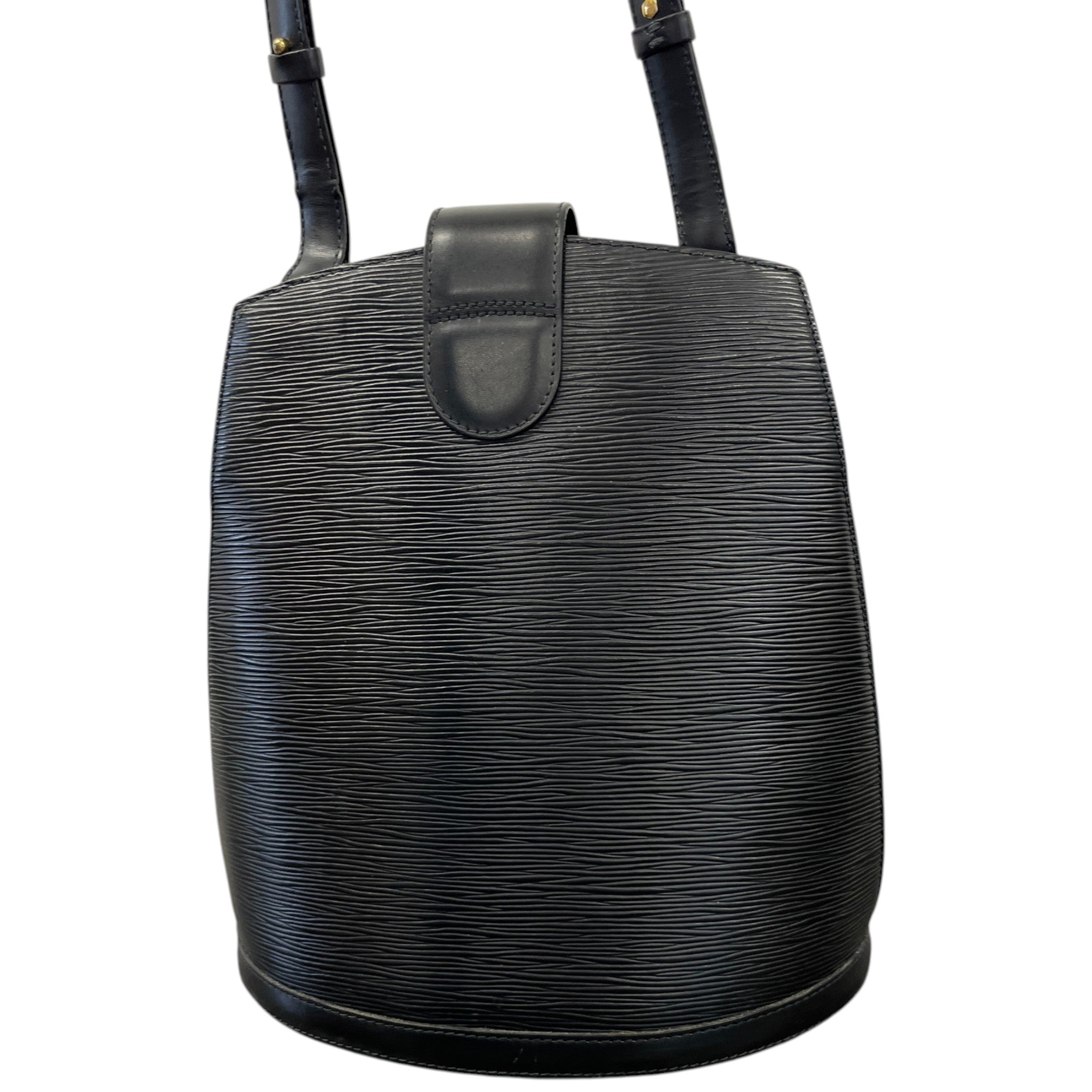 Women's Epi Cluny Shoulder Bag Black